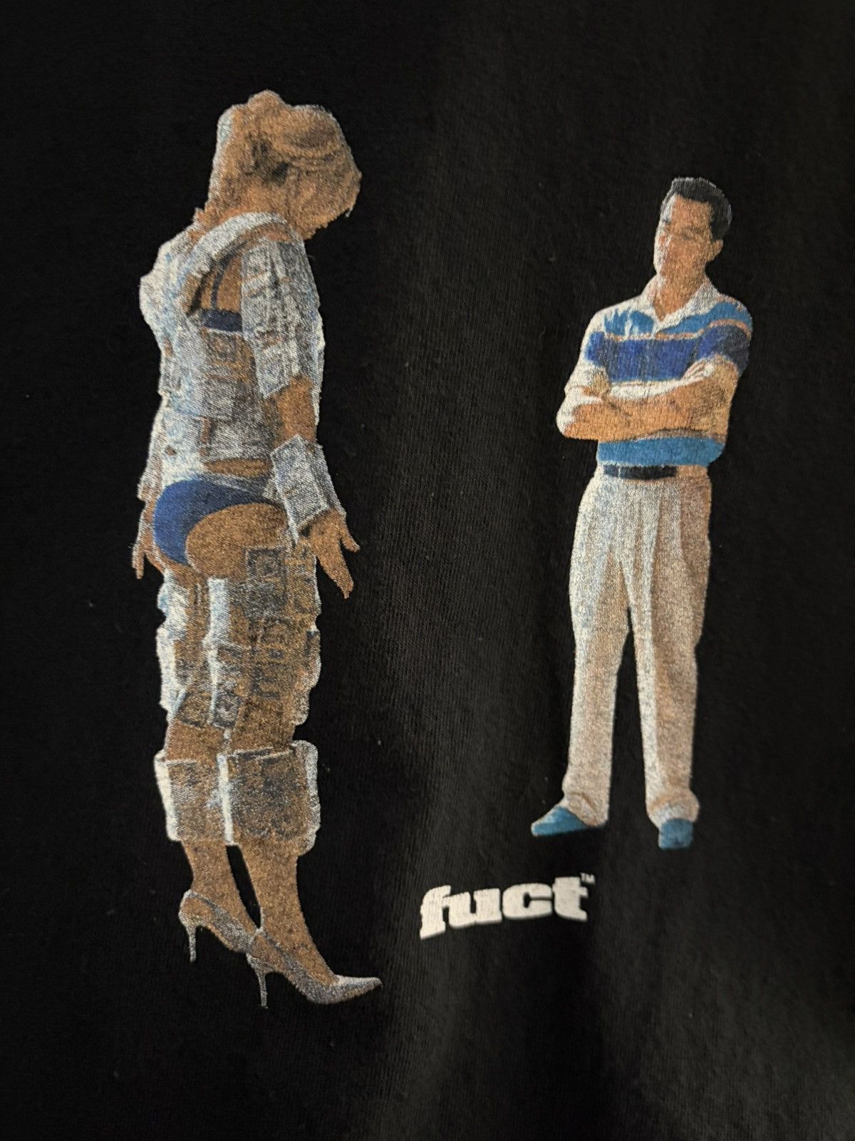 FUCT FUCT Money Is Never Enough Tee Black Size US L / EU 52-54 / 3 - 2 Thumbnail