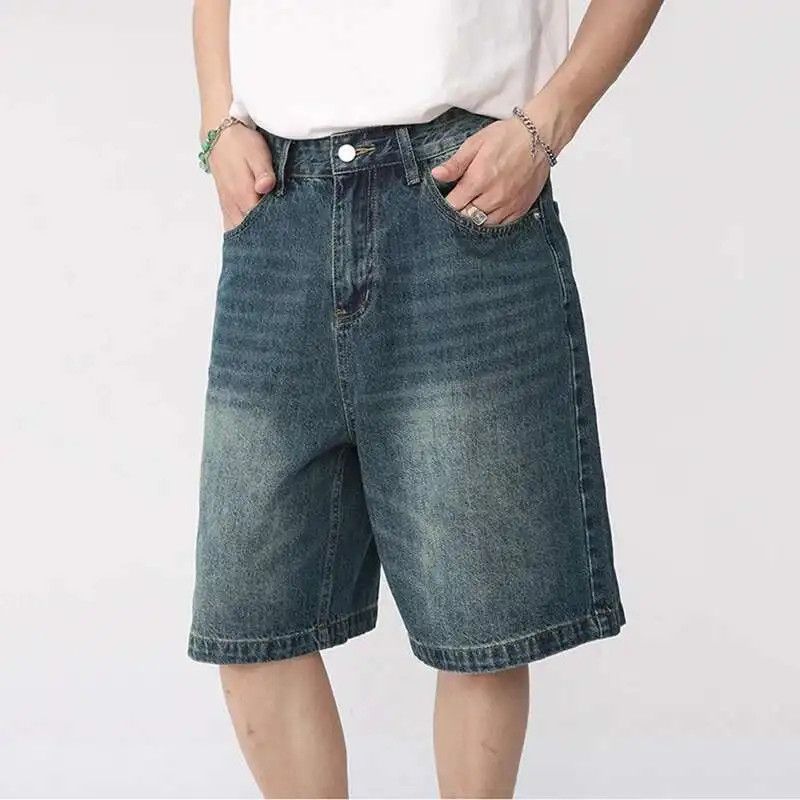 Japanese Brand × Vintage Summer Denim Short Jeans Size US 30 / EU 46 - 2 Thumbnail