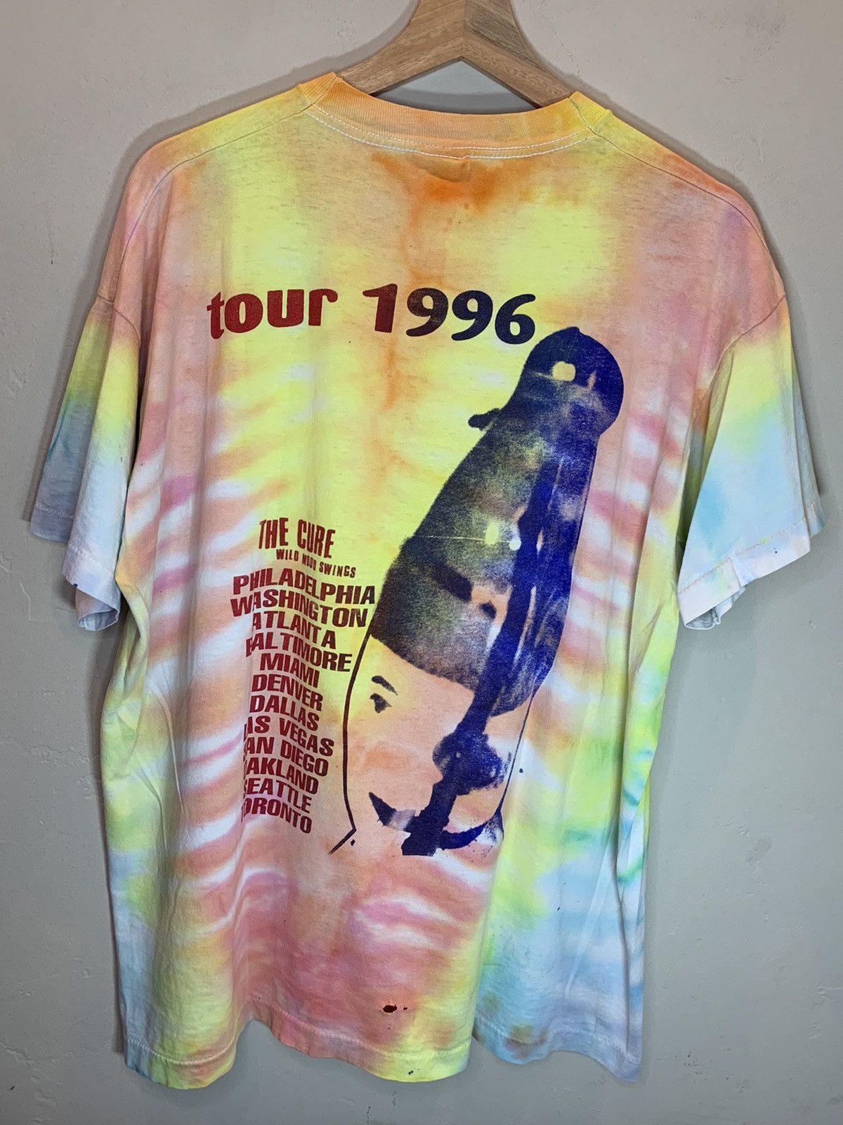 Band Tees *RARE* Vintage 1996 The Cure Wild Mood Swings Tour Art Shirt Size US L / EU 52-54 / 3 - 2 Thumbnail