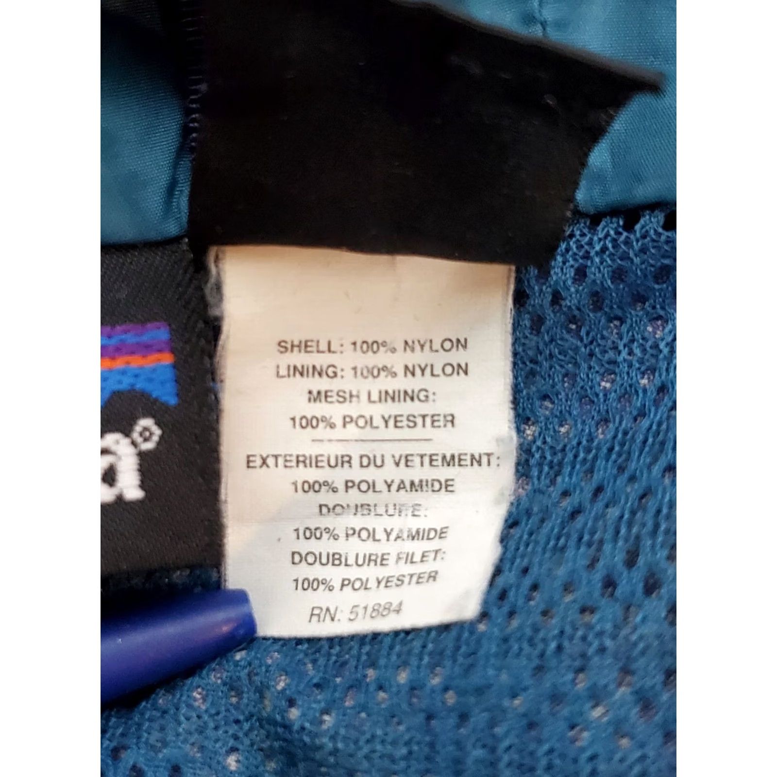 Patagonia VINTAGE Patagonia Storm Jacket Mountain Parka 85020 Blue Purple Women's Size S - Patagonia Storm - Jacket - Women - Blue - Purple - S Size S / US 4 / IT 40 - 6 Thumbnail