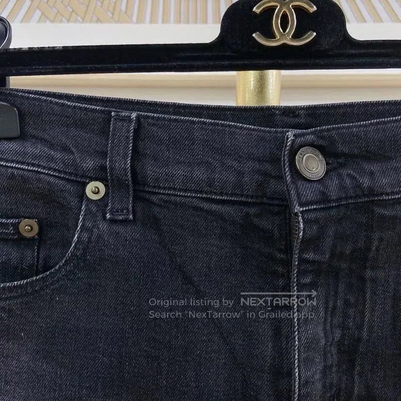 Saint Laurent Paris Saint Laurent Ripped Jeans. Size US 30 / EU 46 - 5 Thumbnail