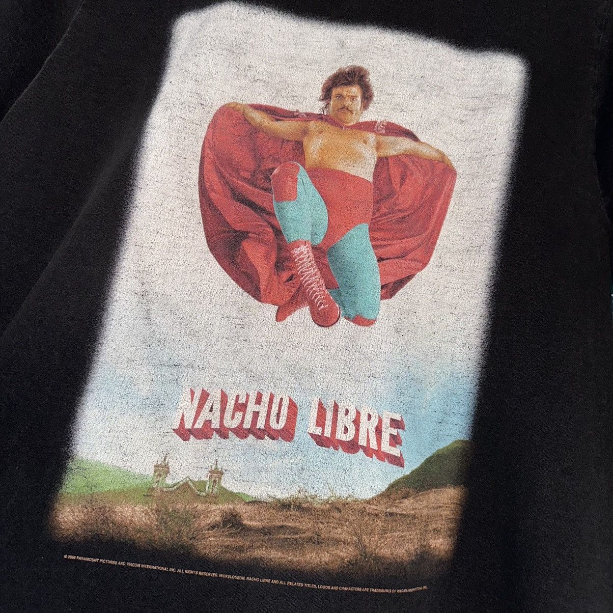 Giant Nacho Libre Movie Licensed Promo 2006 Size US S / EU 44-46 / 1 - 3 Thumbnail