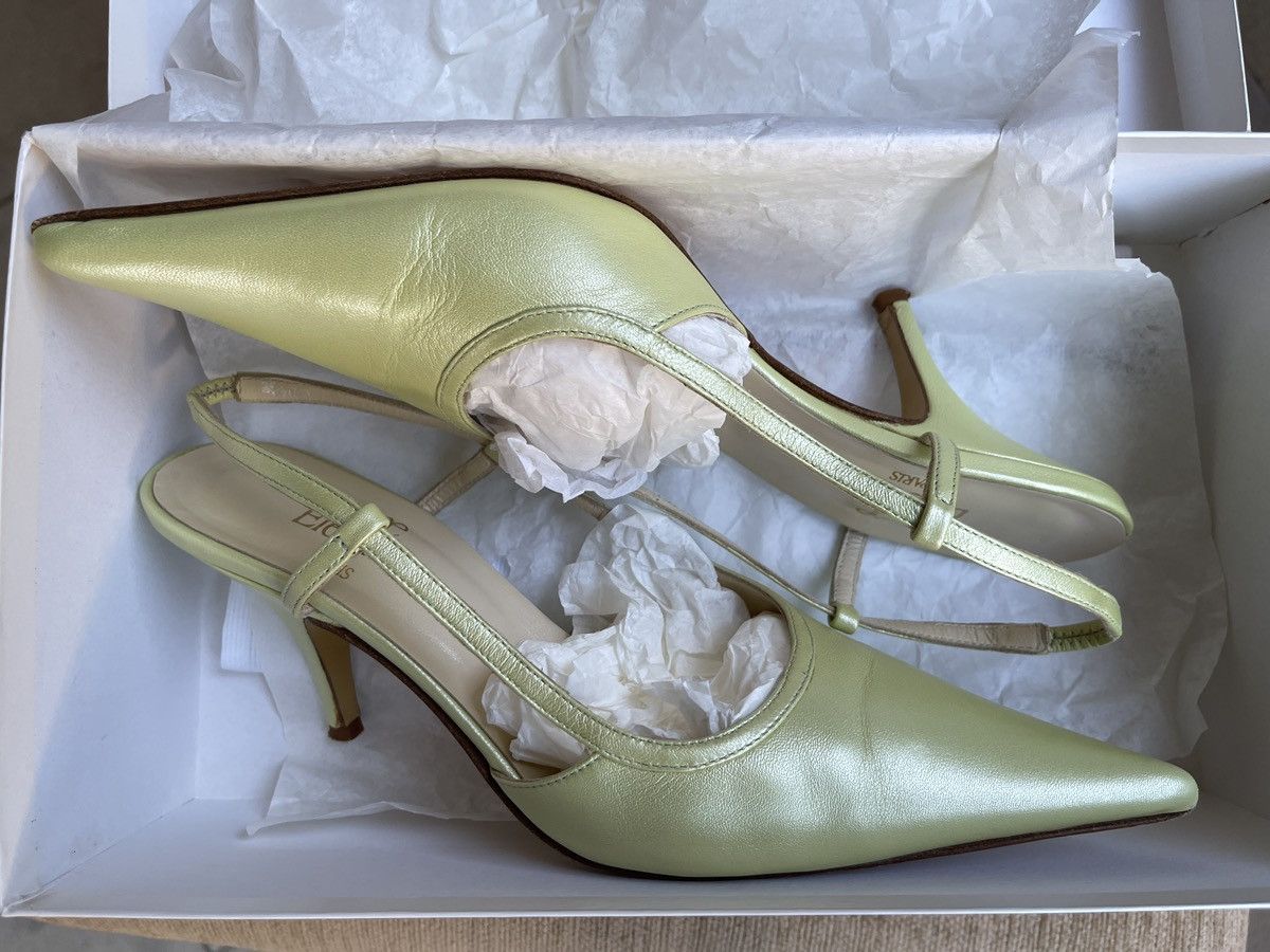 Other Elegance Paris leather sling-backs Size US 7 / IT 37 - 1 Thumbnail