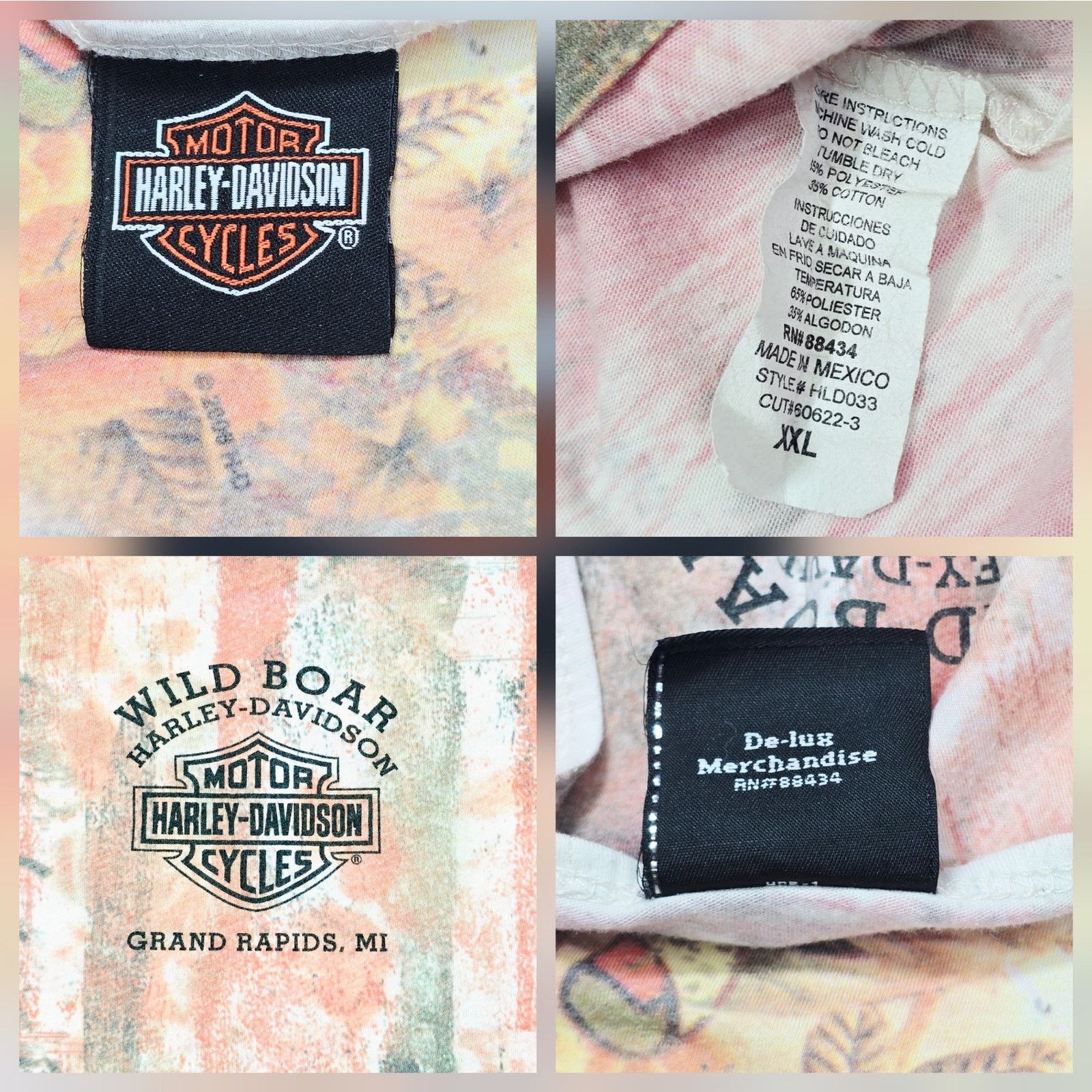Harley Davidson 2008 Harley Davidson Cami Tank Top Women's XXL Love Eagle Size XXL / US 16-18 / IT 52-54 - 7 Thumbnail