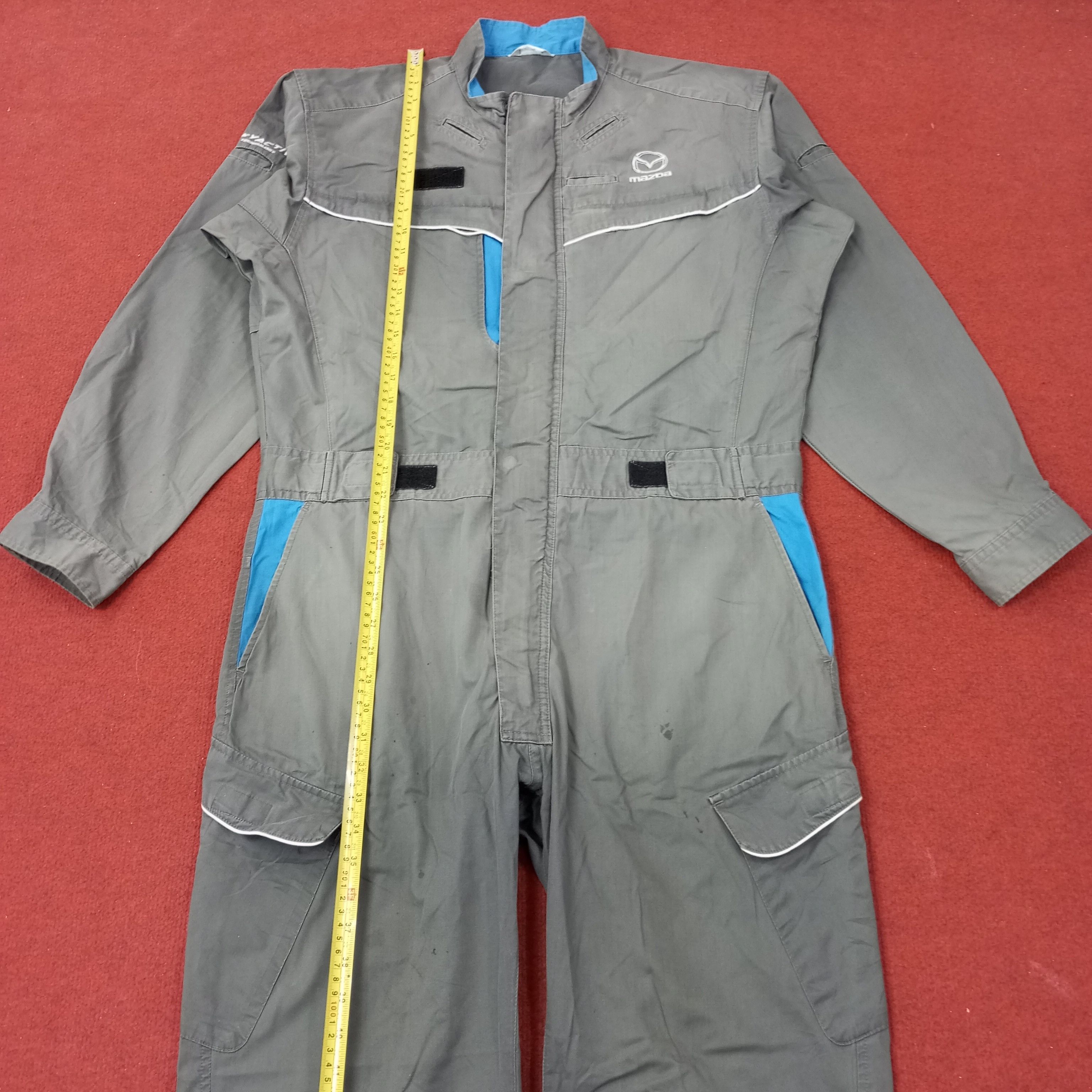 Vintage Vintage Mazda Motorsports Coverall Jacket c240n6 Size US XL / EU 56 / 4 - 8 Thumbnail