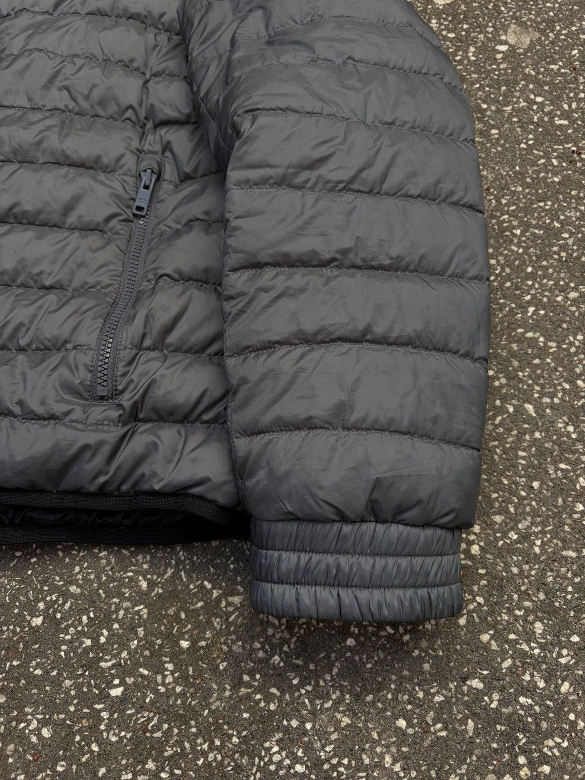 Prada Prada Micro Puffer Jacket – Grey (Size 52 / fits M) Size US L / EU 52-54 / 3 - 3 Thumbnail