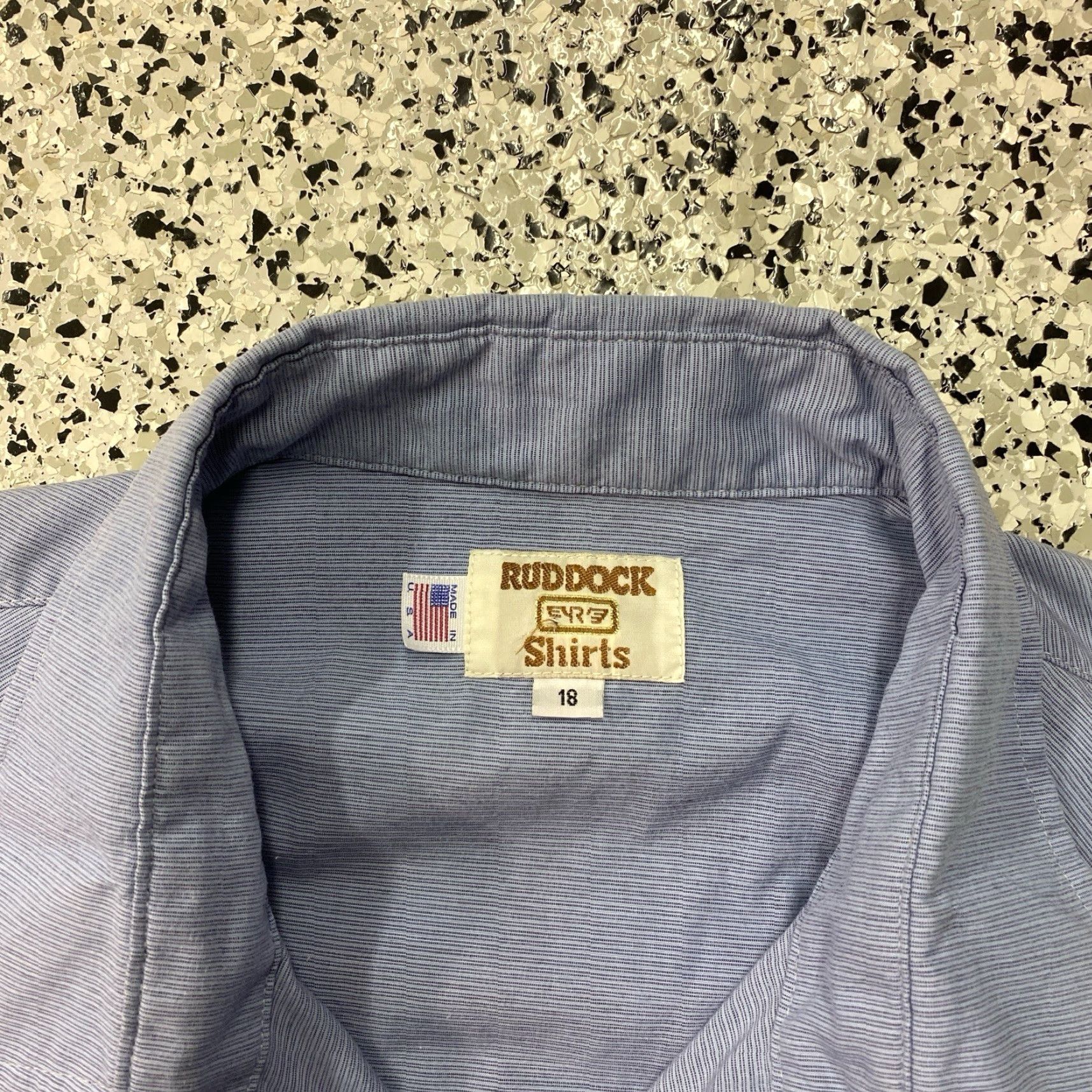 Vintage VINTAGE Ruddock Shirt Mens 18 Blue Pearl Snap Western Rodeo Cowboy Shirt Mens Blue Pearl Snap Western Rodeo Cowboy Size US M / EU 48-50 / 2 - 2 Thumbnail