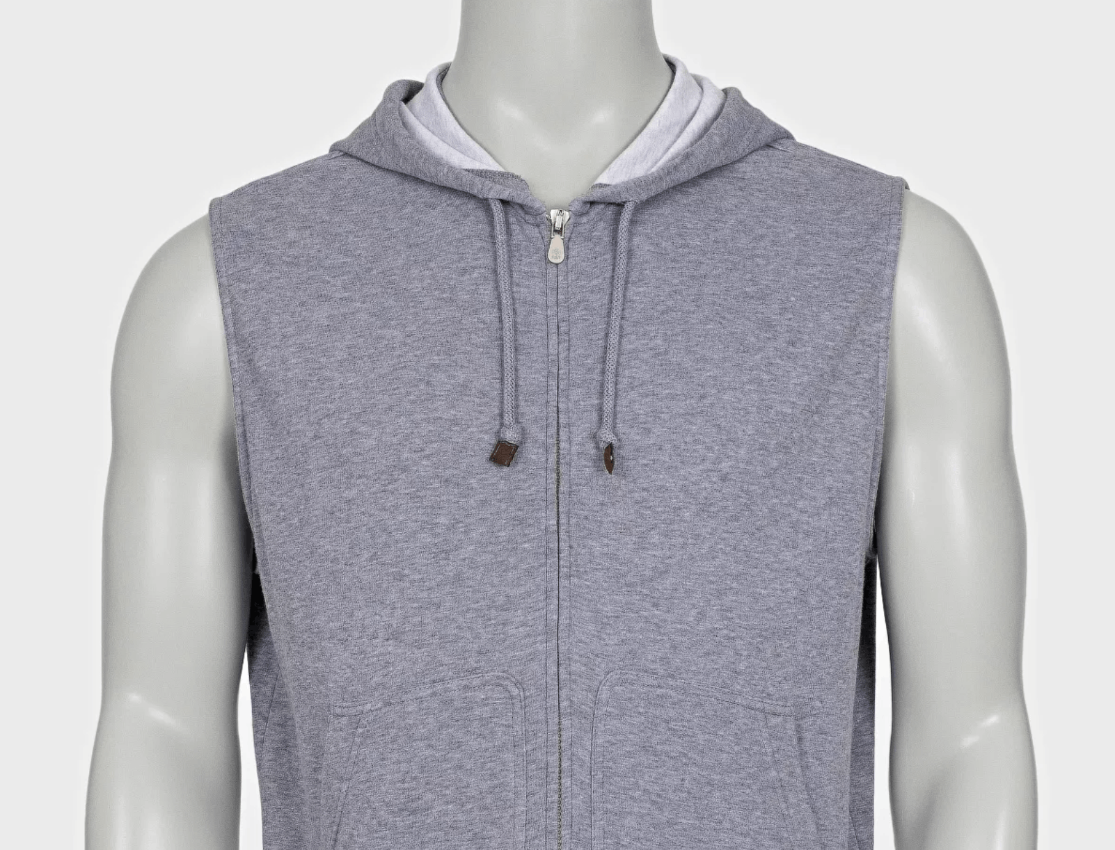 Brunello Cucinelli Brunello Cucinelli men’s gray cotton hoodie Size US L / EU 52-54 / 3 - 5 Thumbnail