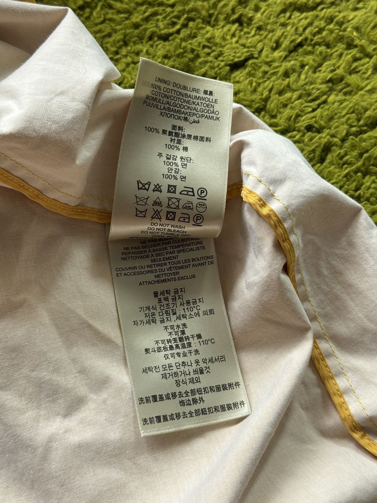 Burberry Burberry Brit yellow raincoat jacket Size M / US 6-8 / IT 42-44 - 10 Thumbnail