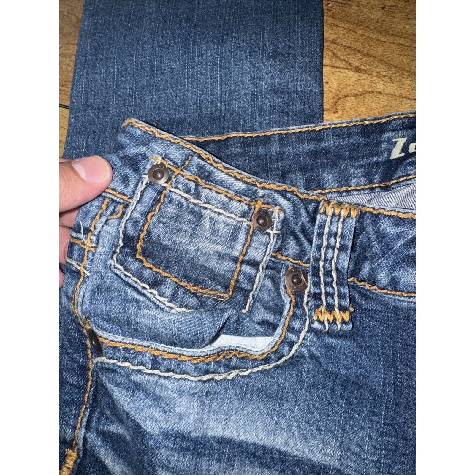 Vintage Women’s Y2K Z Co. Jeans Size 3 Measured 28x33 Size 28" / US 6 / IT 42 - 5 Thumbnail