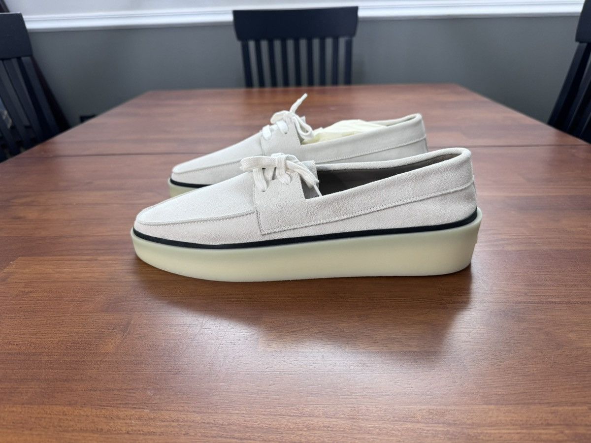 Fear of God Seventh Collection Boat Shoe White/Blue