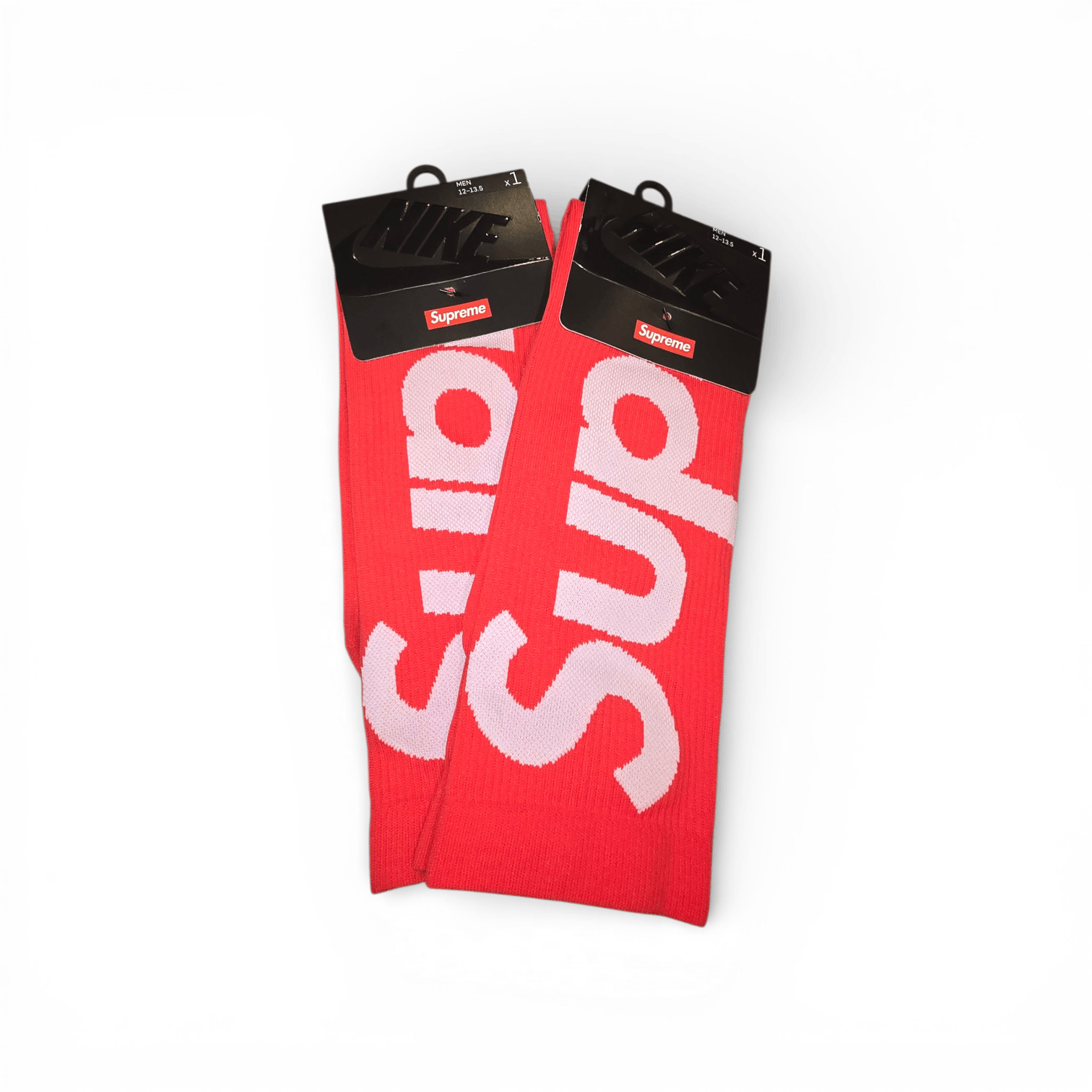 Nike × Supreme Nike X Supreme Socks - 2 pair Size ONE SIZE - 1 Thumbnail