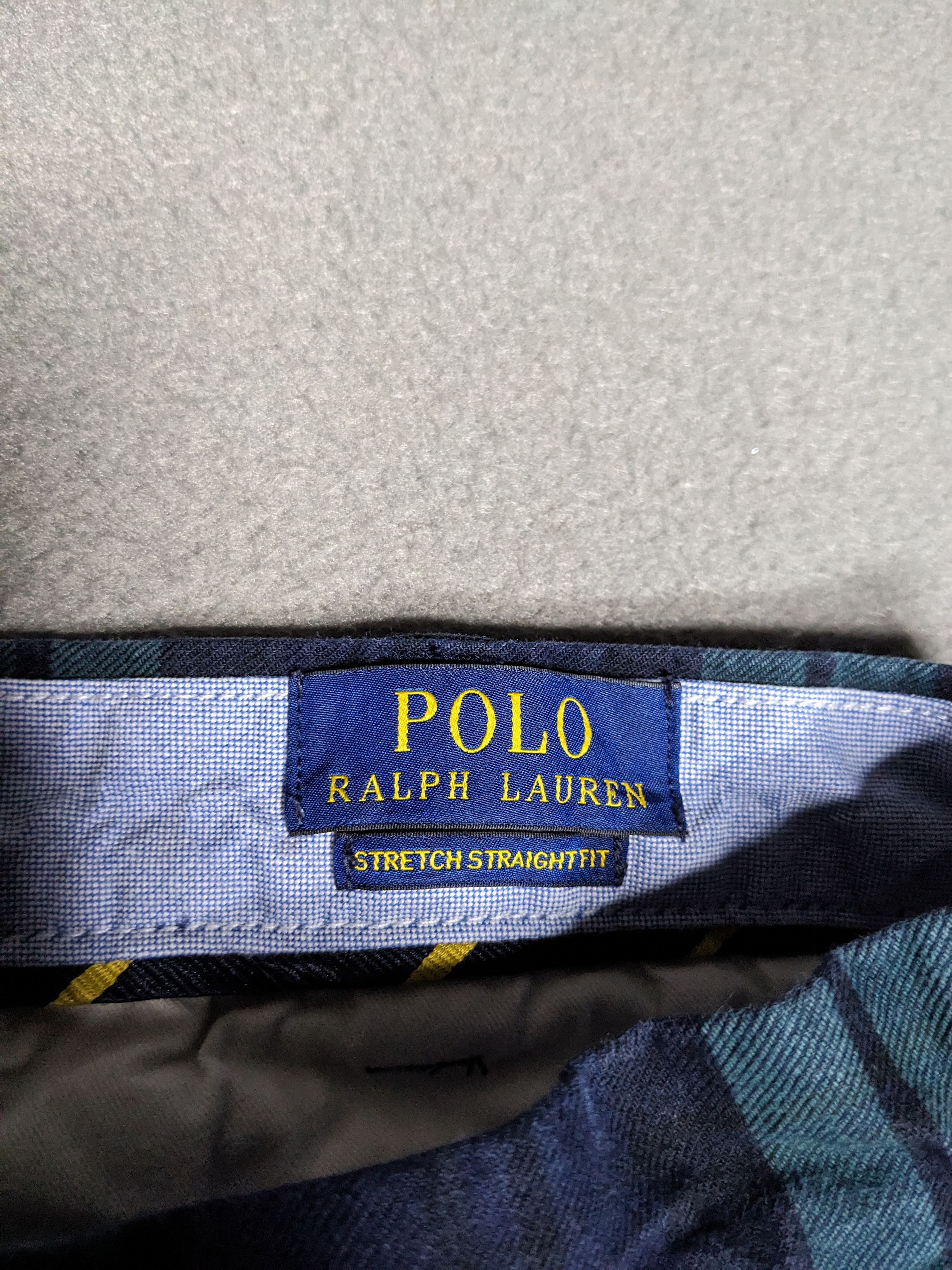 Polo Ralph Lauren Polo Ralph Lauren Tartan Plaid Chino Pants Twill Mens 36x29 Size US 36 / EU 52 - 13 Thumbnail