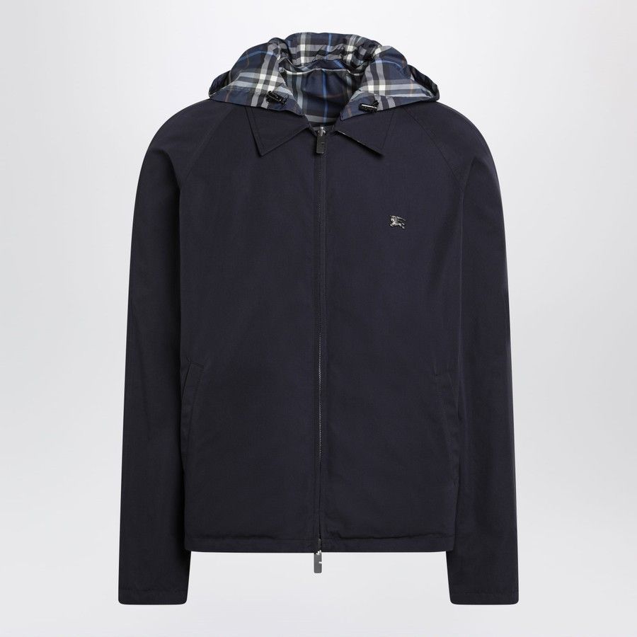 o1d2blof0226 Reversible Cotton Jacket in Blue