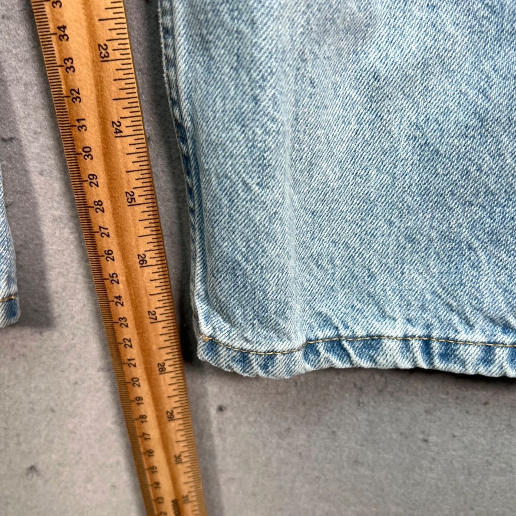 Everlane Everlane Jeans The Cheeky Light Wash Denim High-Rise Regular 27 in Blue Womens Jeans Size 27" / US 4 / IT 40 - 7 Thumbnail