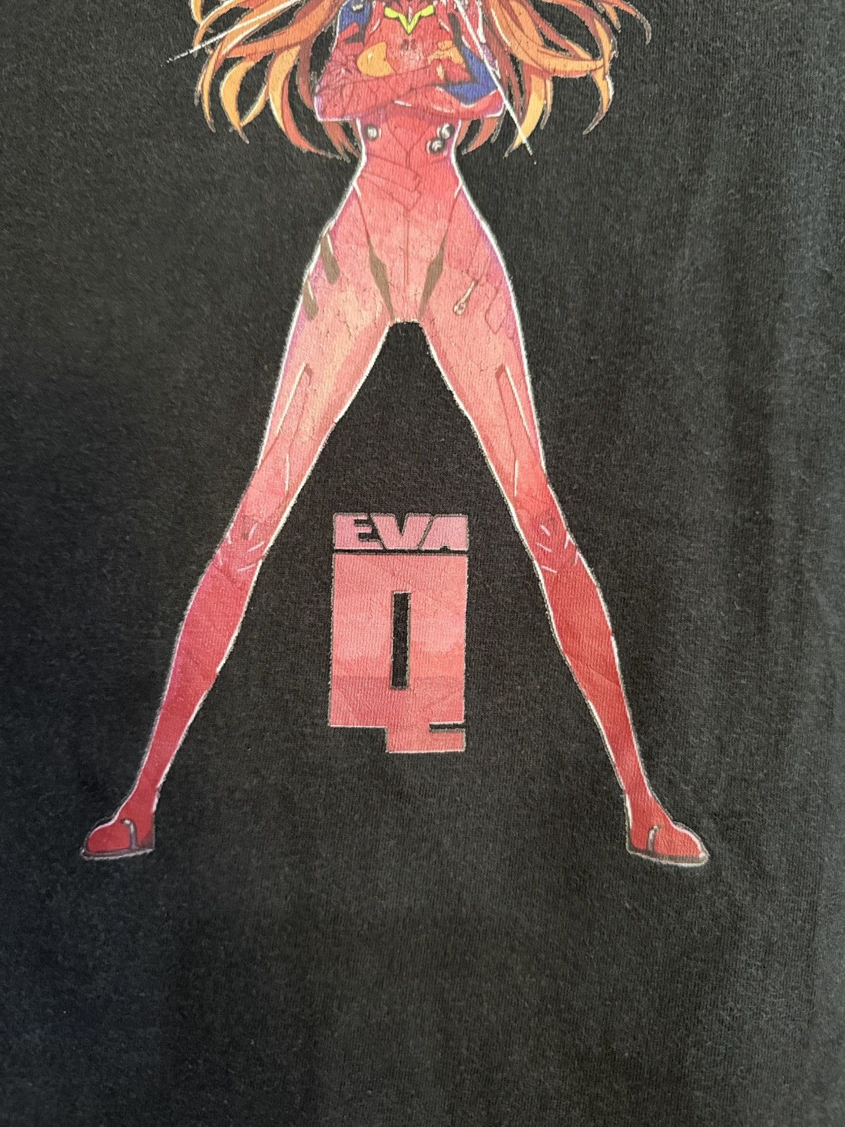 Anime × Vintage Vintage Neon Genesis Evangelion Anime Japan Faded Tee Size US L / EU 52-54 / 3 - 4 Thumbnail