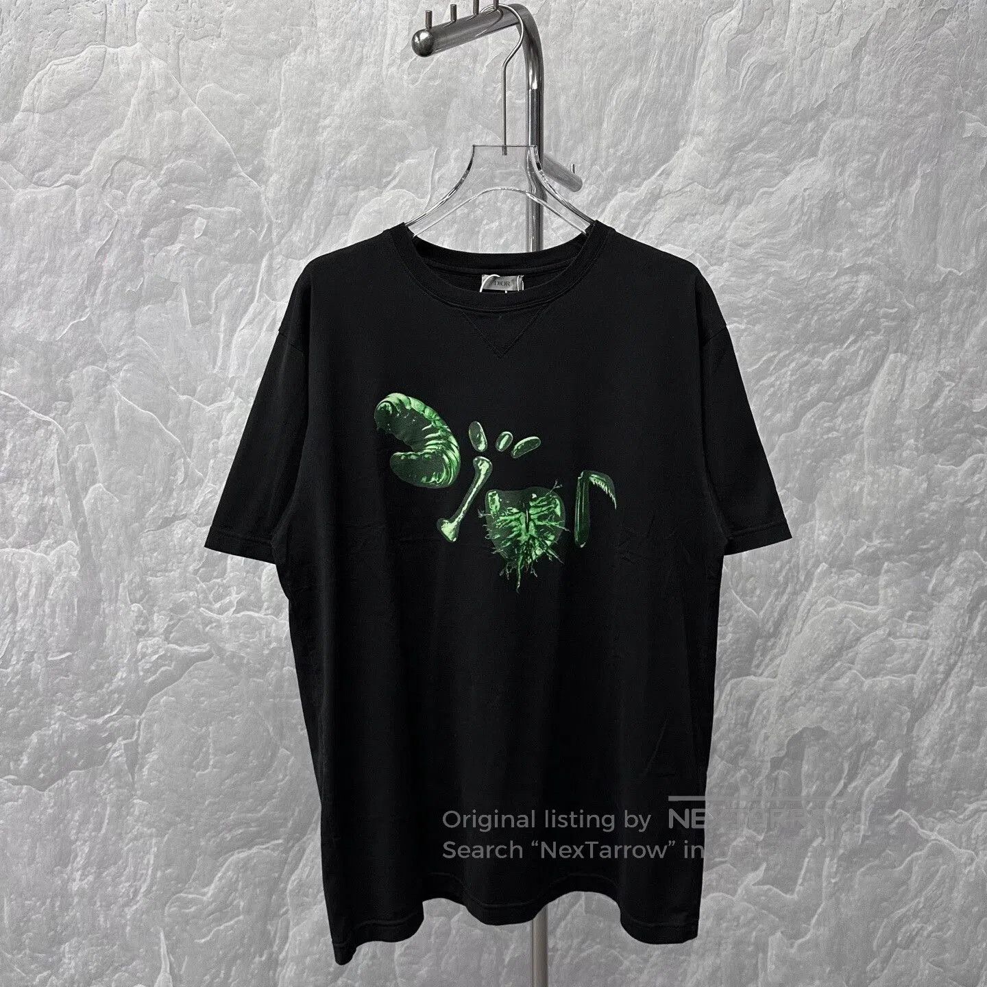 dior travis scott insect print t-shirt.