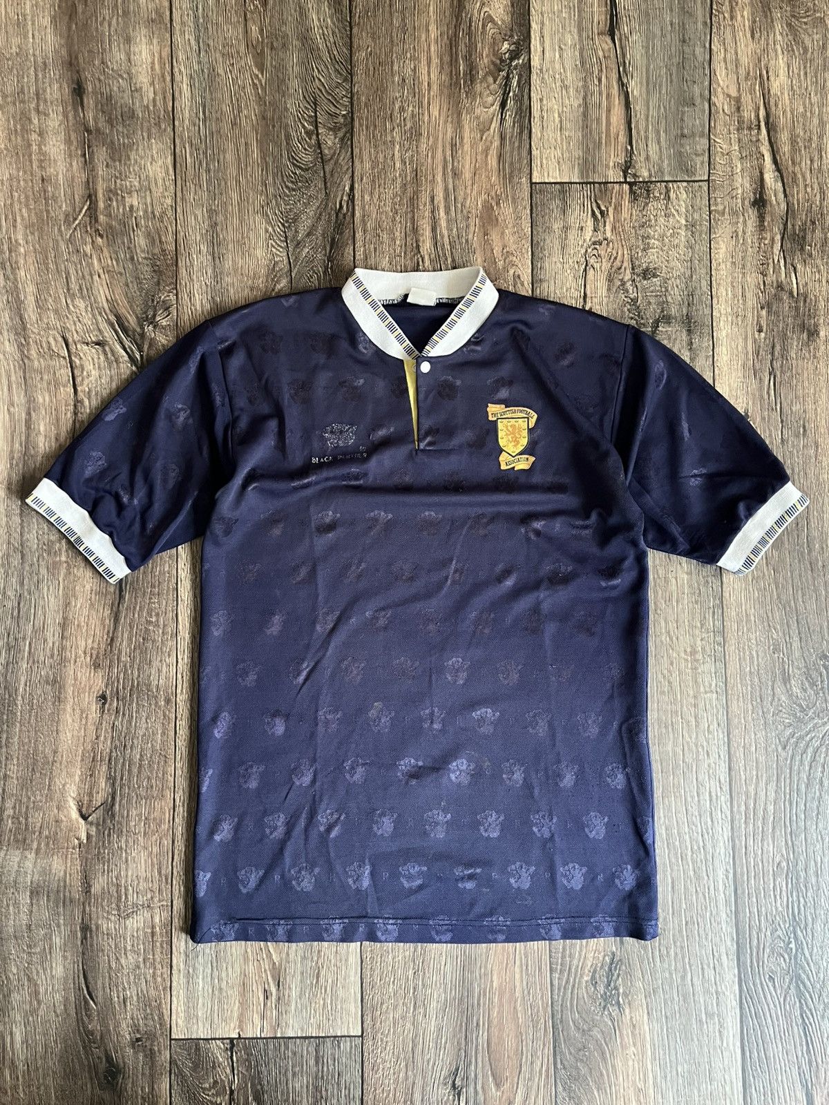 Vintage Vintage Scotland Football Jersey Size US L / EU 52-54 / 3 - 1 Thumbnail