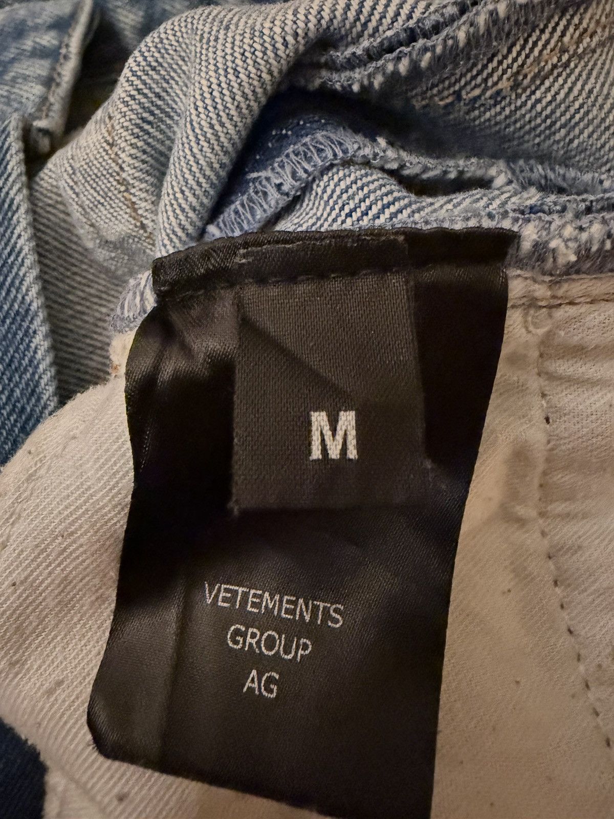 Vetements Vetements Haute Couture Paris Garderobe Jeans Size US 31 - 10 Thumbnail