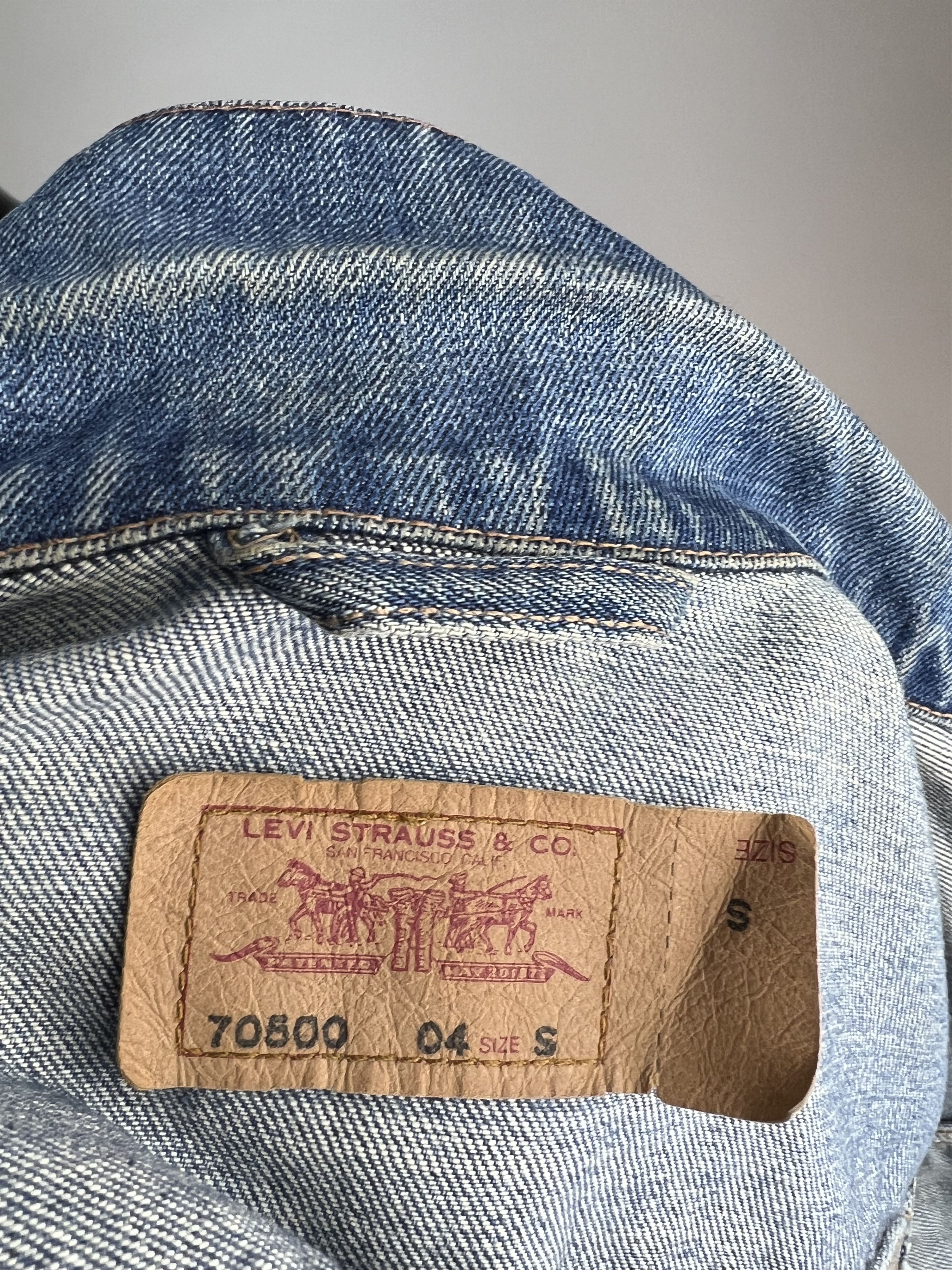 Levi's Levis Women's Blue Denim Jacket Size S Size S / US 4 / IT 40 - 7 Thumbnail