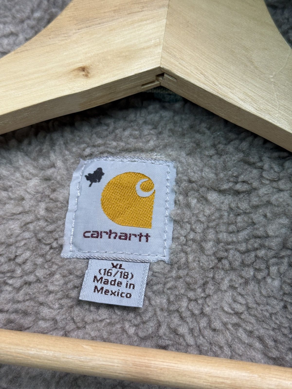 Carhartt Carhartt WJ141 454 Seaglass Blue Sierra Sherpa Lined Jacket Size US L / EU 52-54 / 3 - 6 Thumbnail