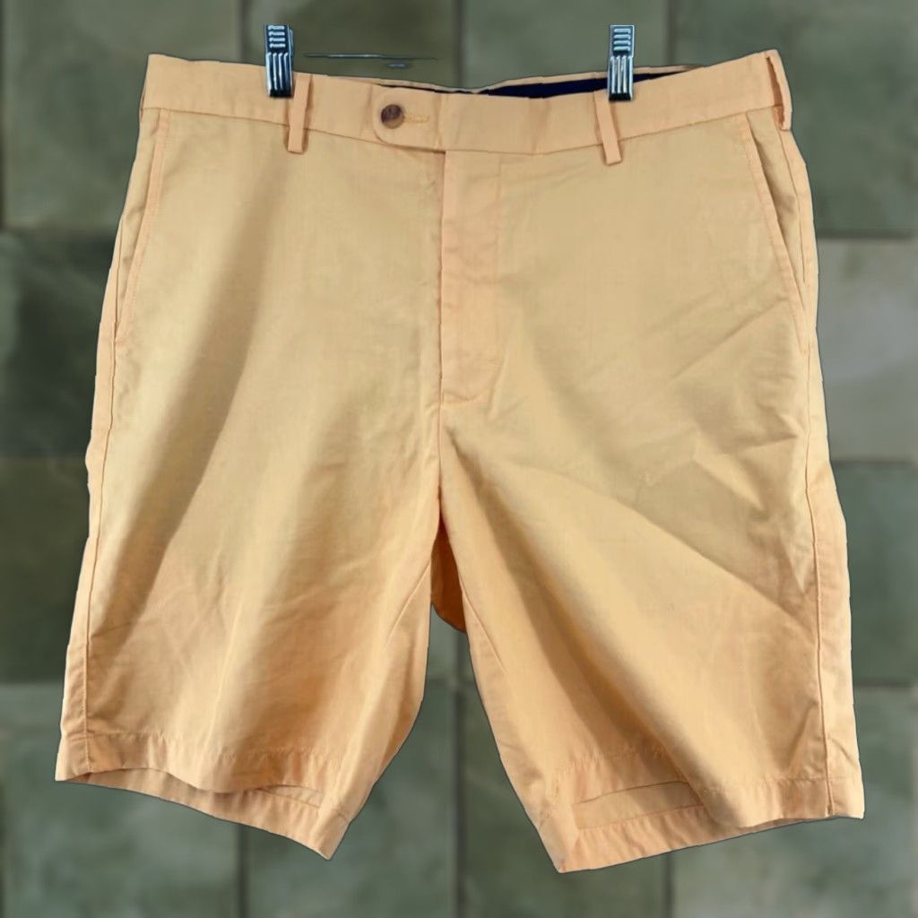 Peter Millar Peter Millar Mens Relaxed Fit Orange Golf Shorts 34 Casual Size US 34 / EU 50 - 1 Thumbnail