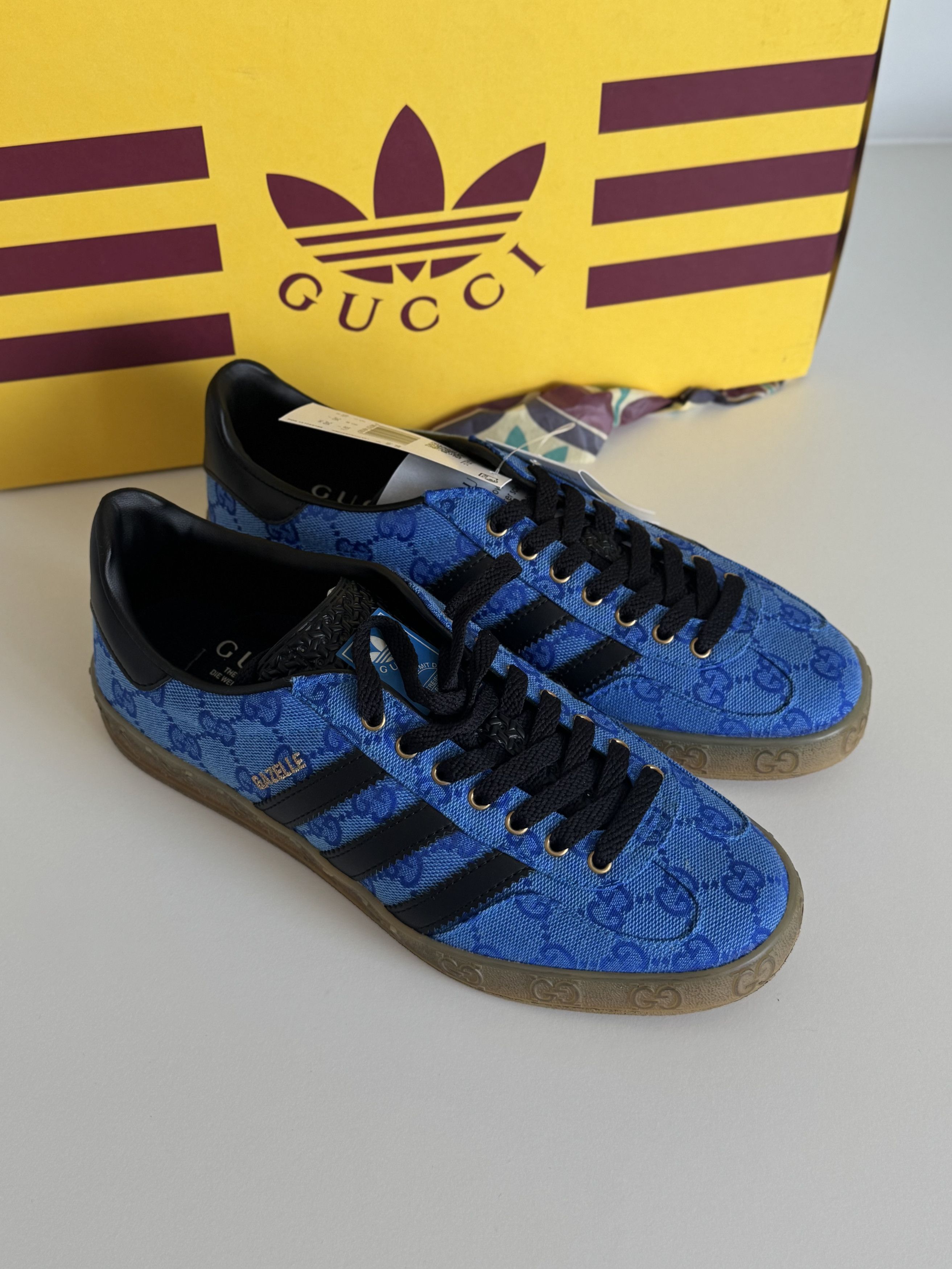Adidas × Gucci Gucci x Adidas sneakers | 39 1/3 | New Size US 6.5 / EU 39-40 - 1 Thumbnail