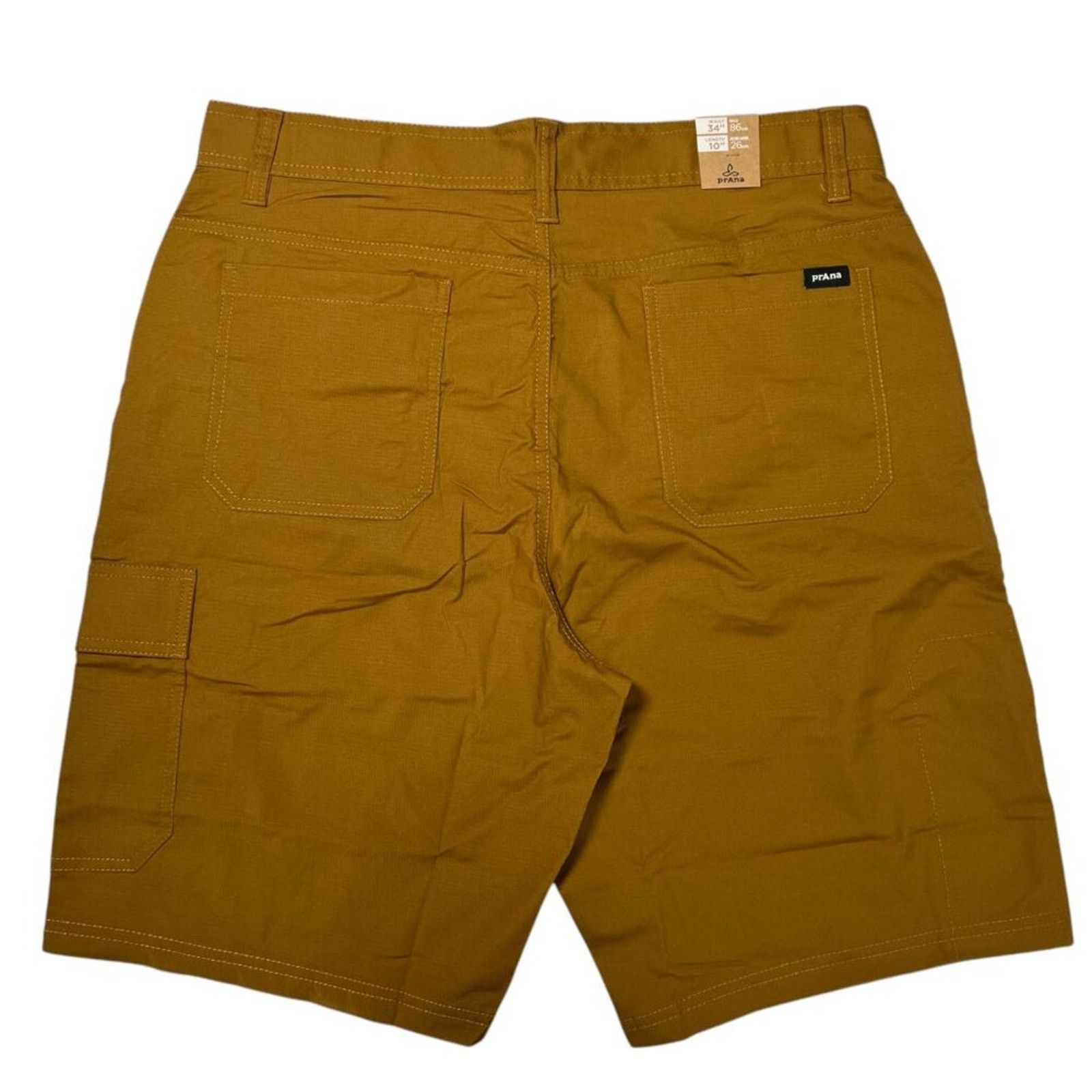 Prana Prana Double Peak Cargo Shorts Antique Bronze Size 34 NWT Size US 34 / EU 50 - 2 Thumbnail