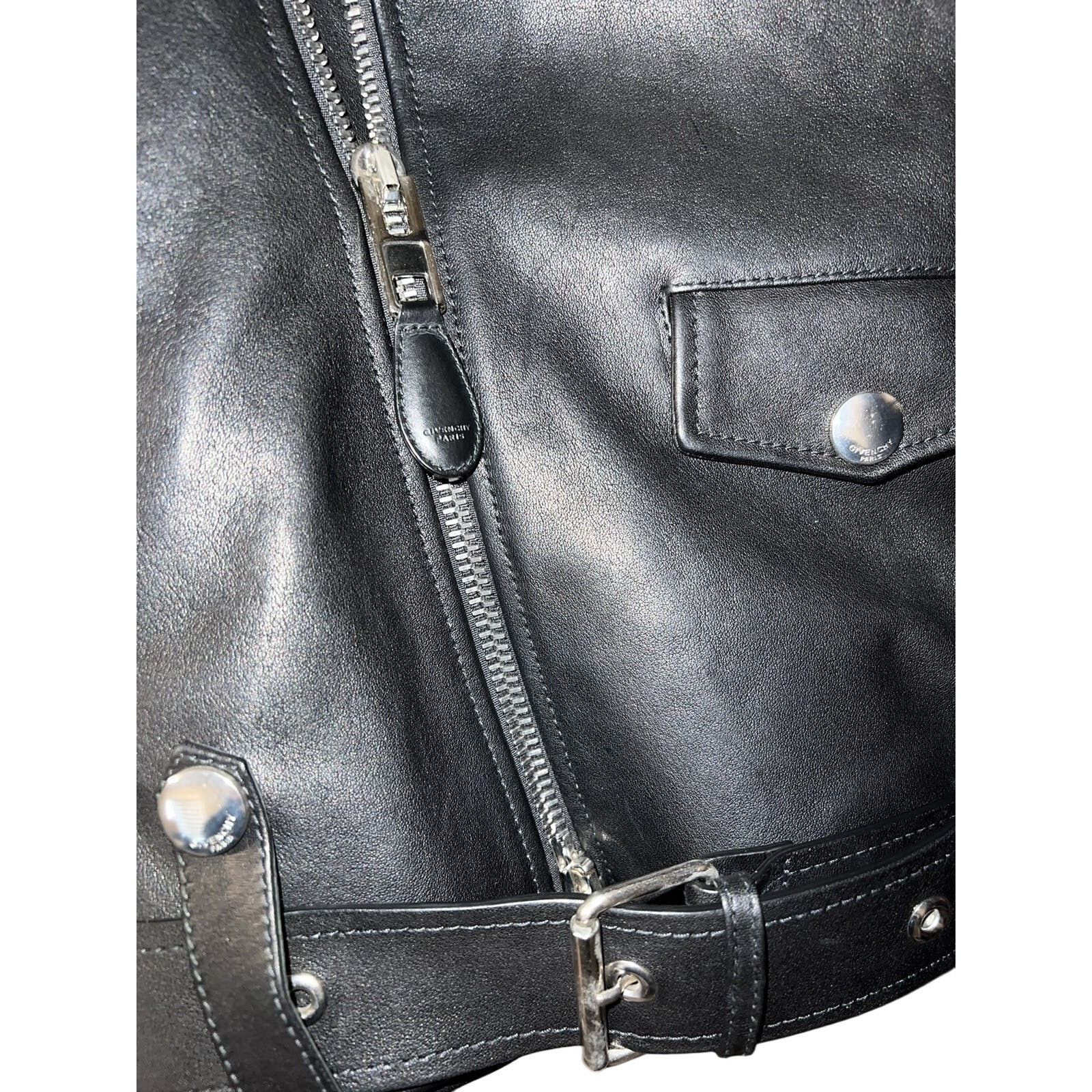 Givenchy Givenchy Calfskin Classic Biker Jacket Size US M / EU 48-50 / 2 - 8 Thumbnail