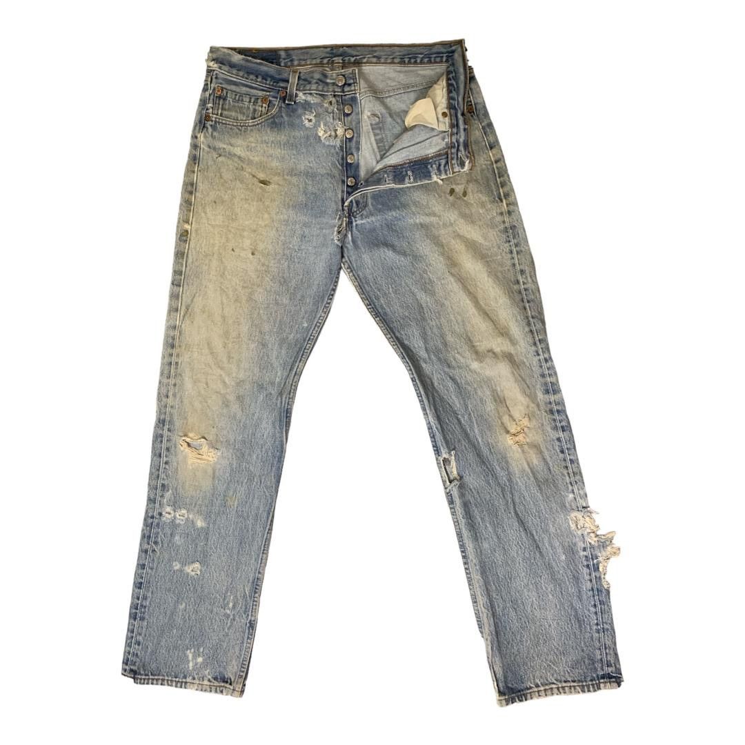 Vintage Levi’s 501 Distressed Denim
