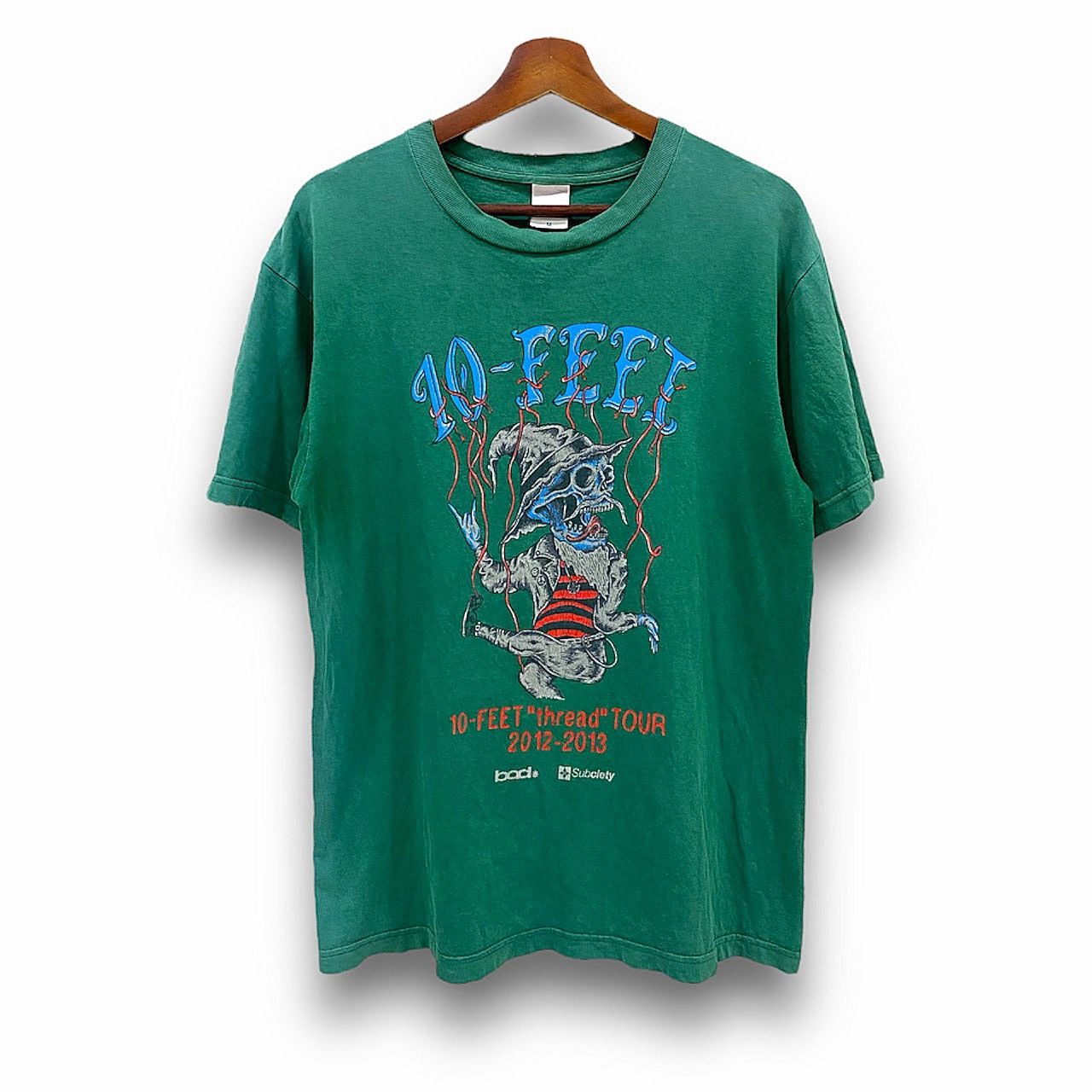 Vintage 10 feet “tread” Tour Subciety T-Shirts Size M Size US M / EU 48-50 / 2 - 1 Thumbnail