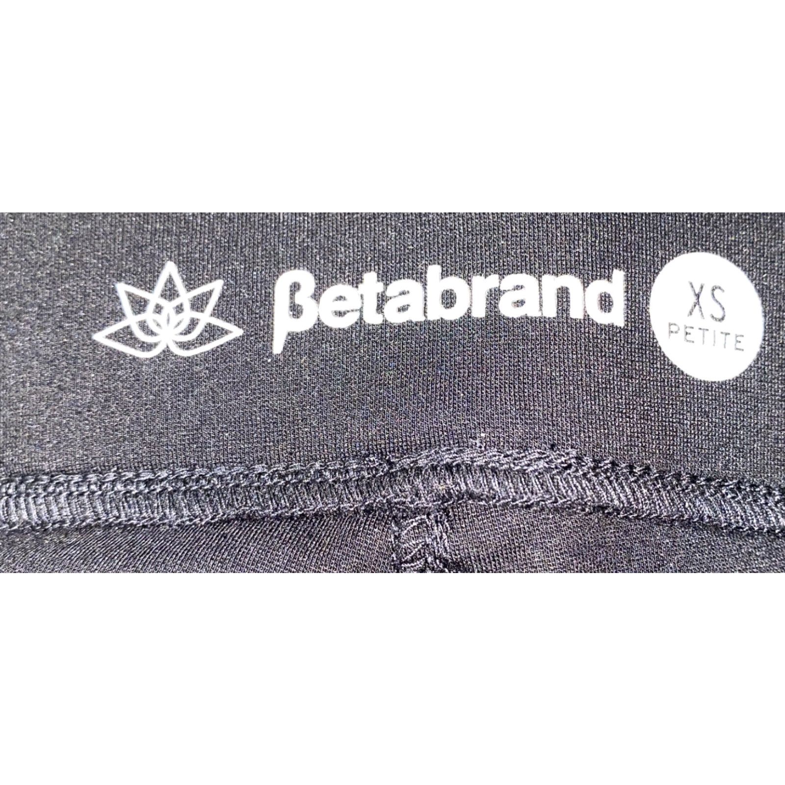 Vintage Betabrand Womens Pants Casual Petite XS Black Rayon/Nylon Stretch 30in Inseam Regular Size 26" / US 2 / IT 38 - 5 Thumbnail