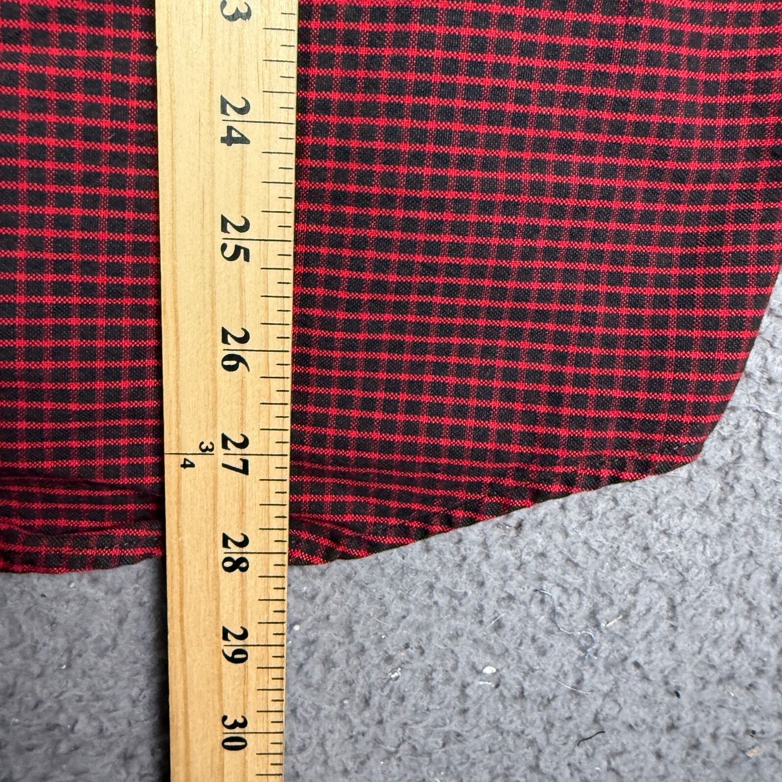 AMI × Gap Gap AMI Alexander Mattiussi Shirt Mens S Red Black Plaid Size US S / EU 44-46 / 1 - 10 Thumbnail