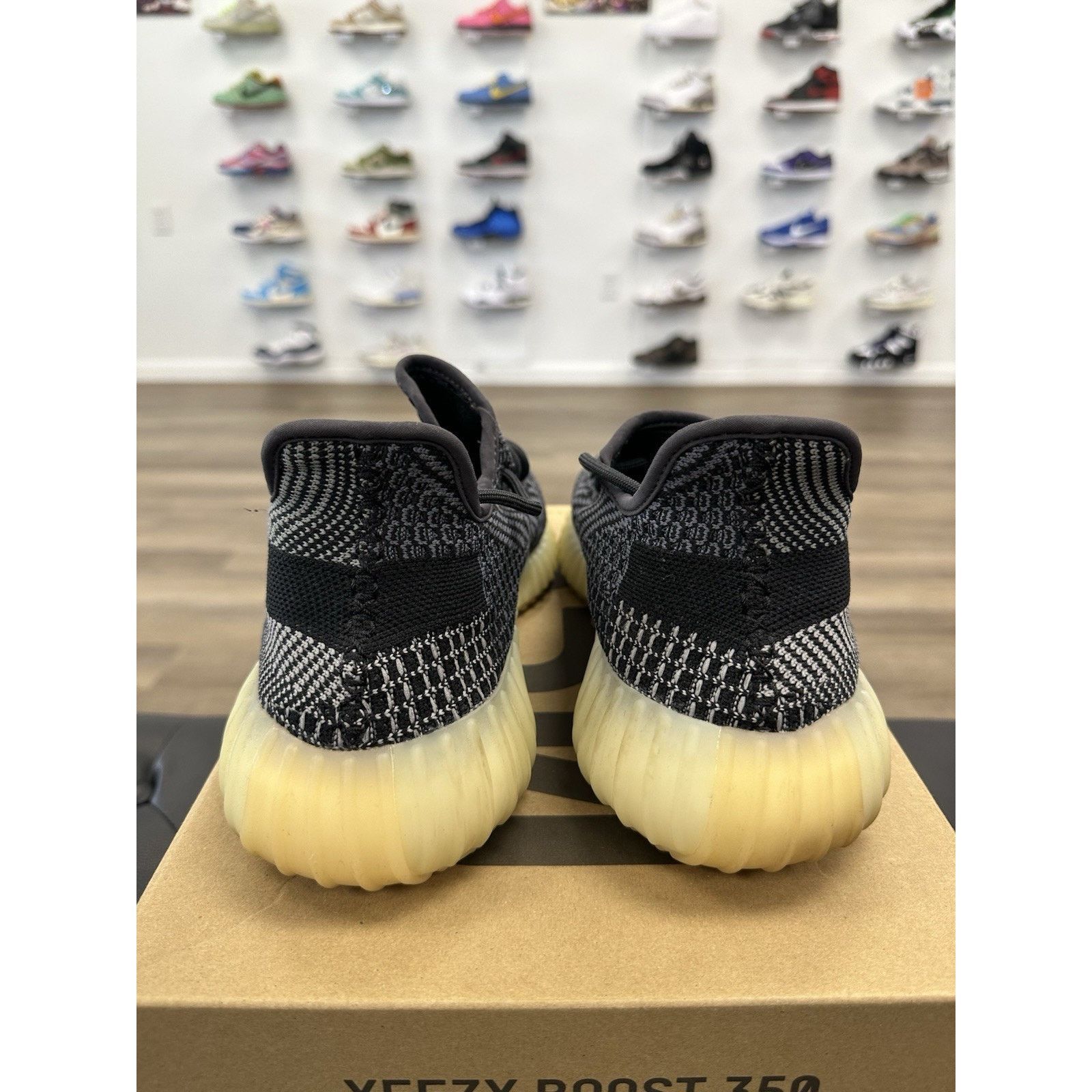 Adidas Size 12 - adidas Yeezy Boost 350 V2 Low Carbon Size US 12 / EU 45 - 5 Thumbnail