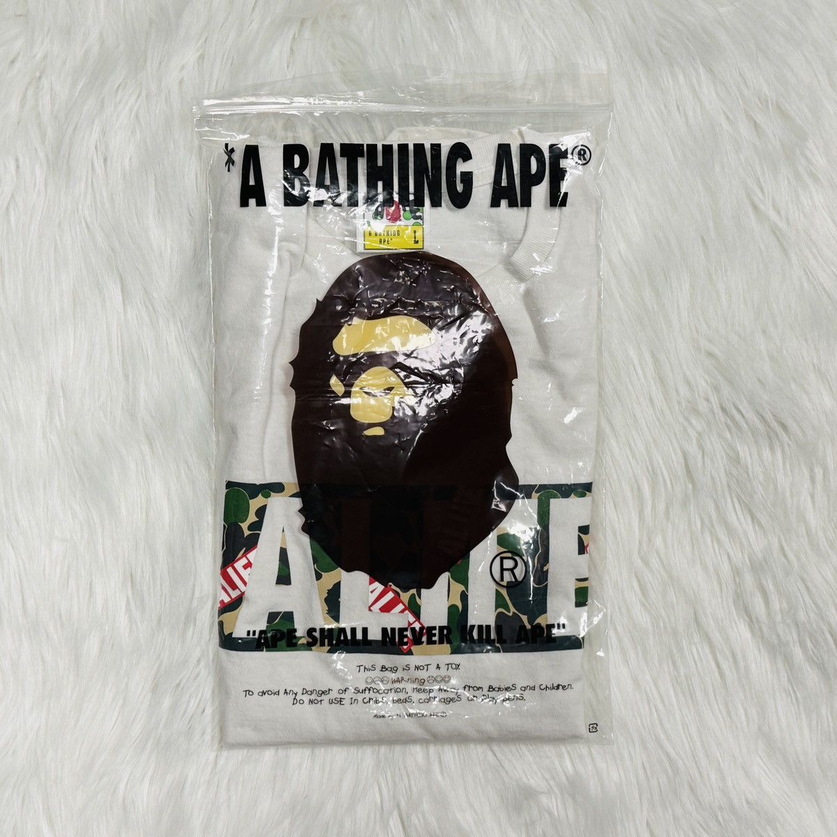 Bape ALIFE x BAPE 1st Camo Box Logo T-Shirt - Y2K Made in Japan Size US L / EU 52-54 / 3 - 7 Thumbnail