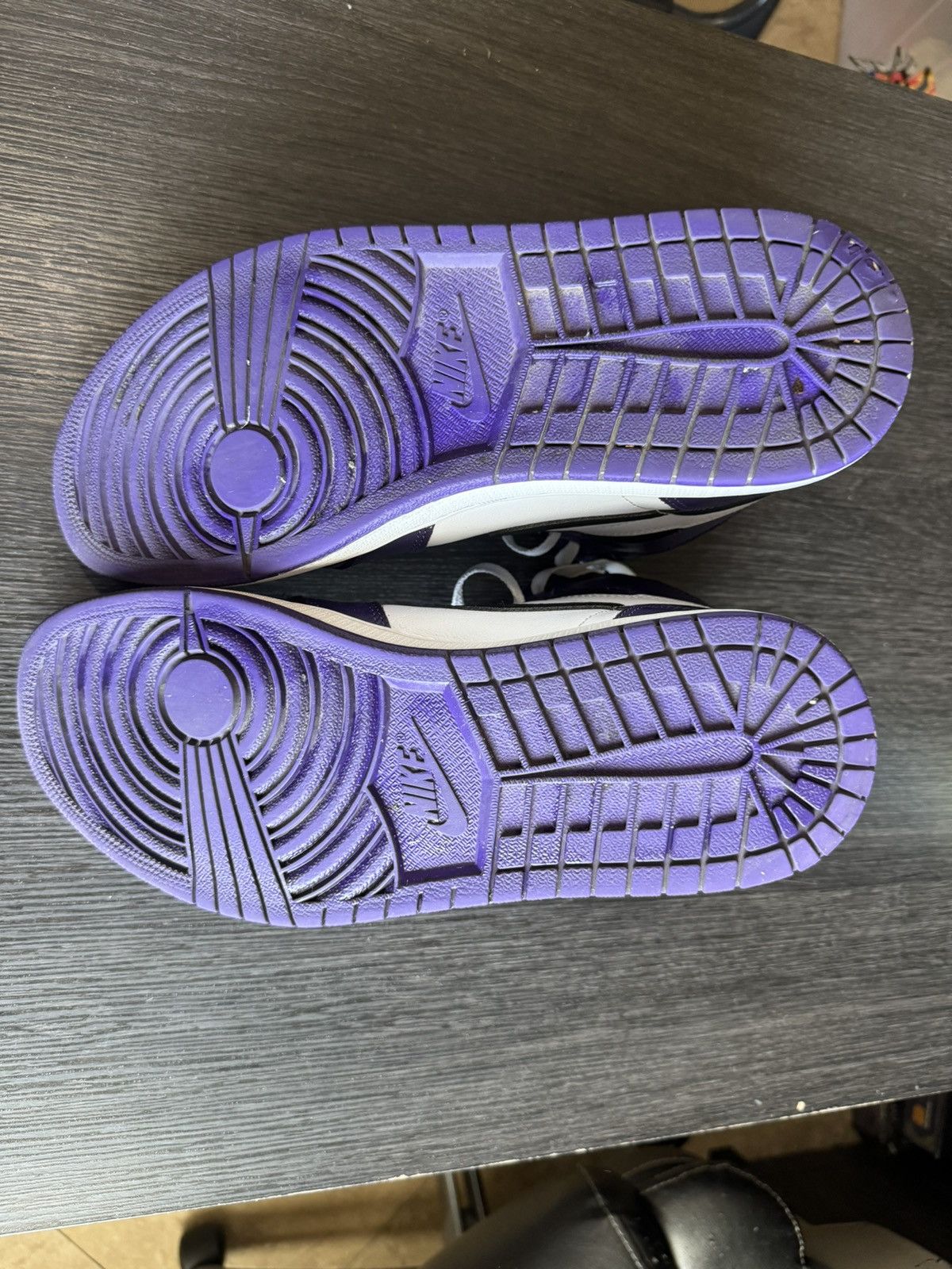 Jordan Brand × Nike Jordan 1 Court Purple Size US 11 / EU 44 - 5 Thumbnail