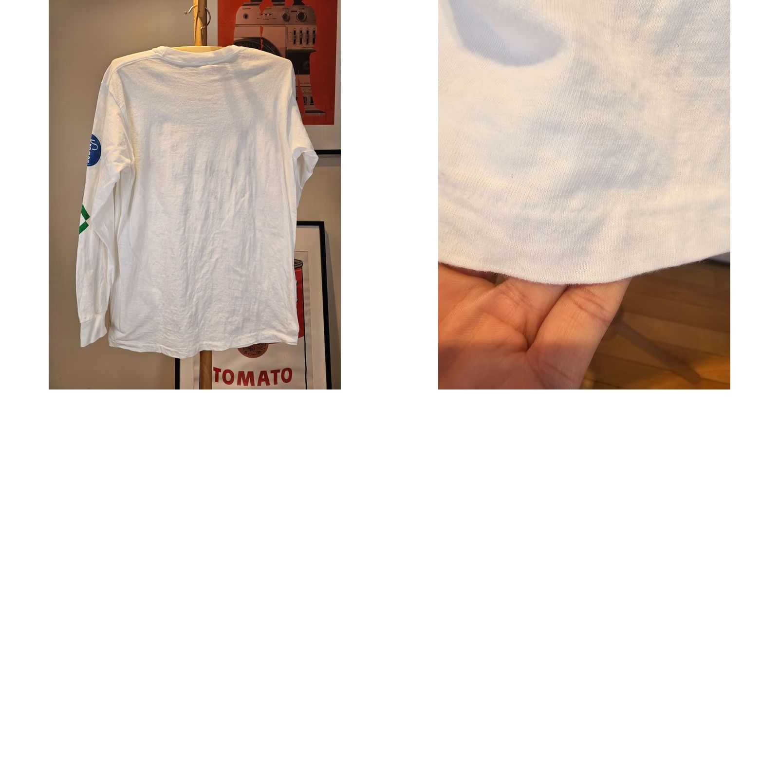 Logo 7 VINTAGE Logo 7 87' 500 MINI MARATHON FESTIVAL SINGLE STITCH WHITE LONG SLEEVE T-SHIRT XL Men Shirt Size US XL / EU 56 / 4 - 8 Thumbnail