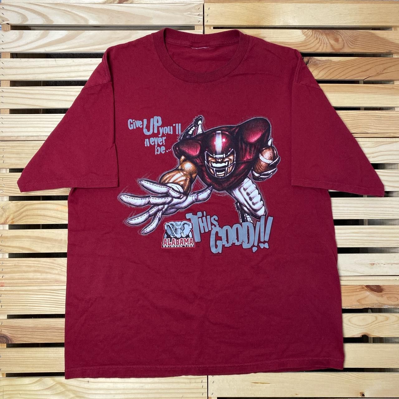 Other Vintage University of Alabama Burgundy College Tee Size XL Size US XL / EU 56 / 4 - 1 Thumbnail