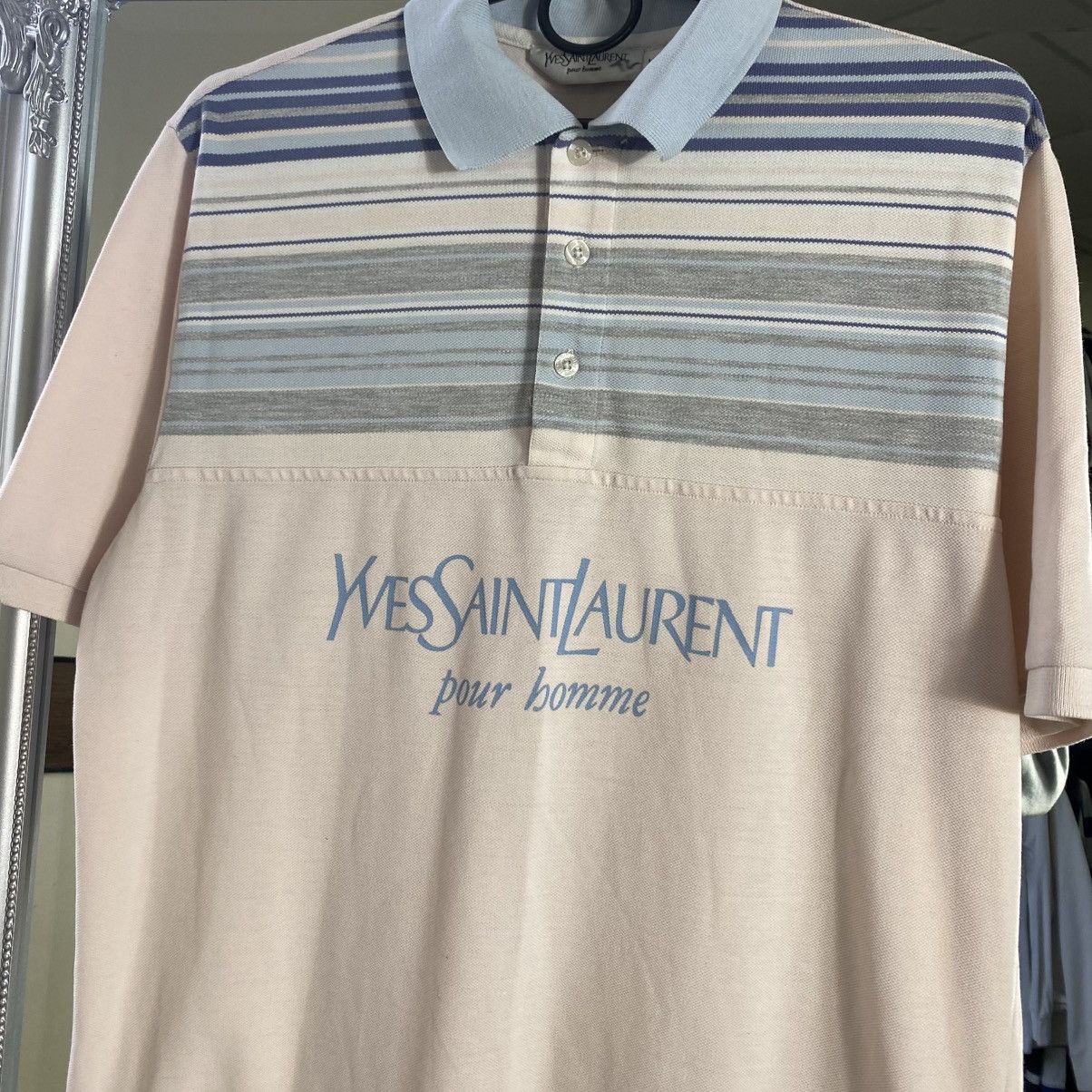 Yves Saint Laurent Vintage Yves Saint Laurent Polo Size US M / EU 48-50 / 2 - 3 Thumbnail