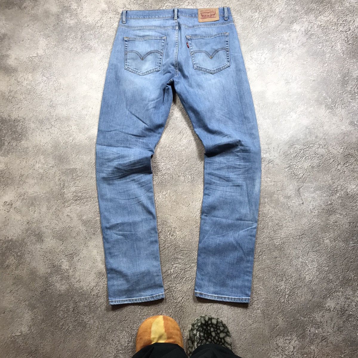 Vintage Vintage 90s Levis Distressed Baggy Jeans Grunge Thrashed 34 Size US 34 / EU 50 - 2 Thumbnail