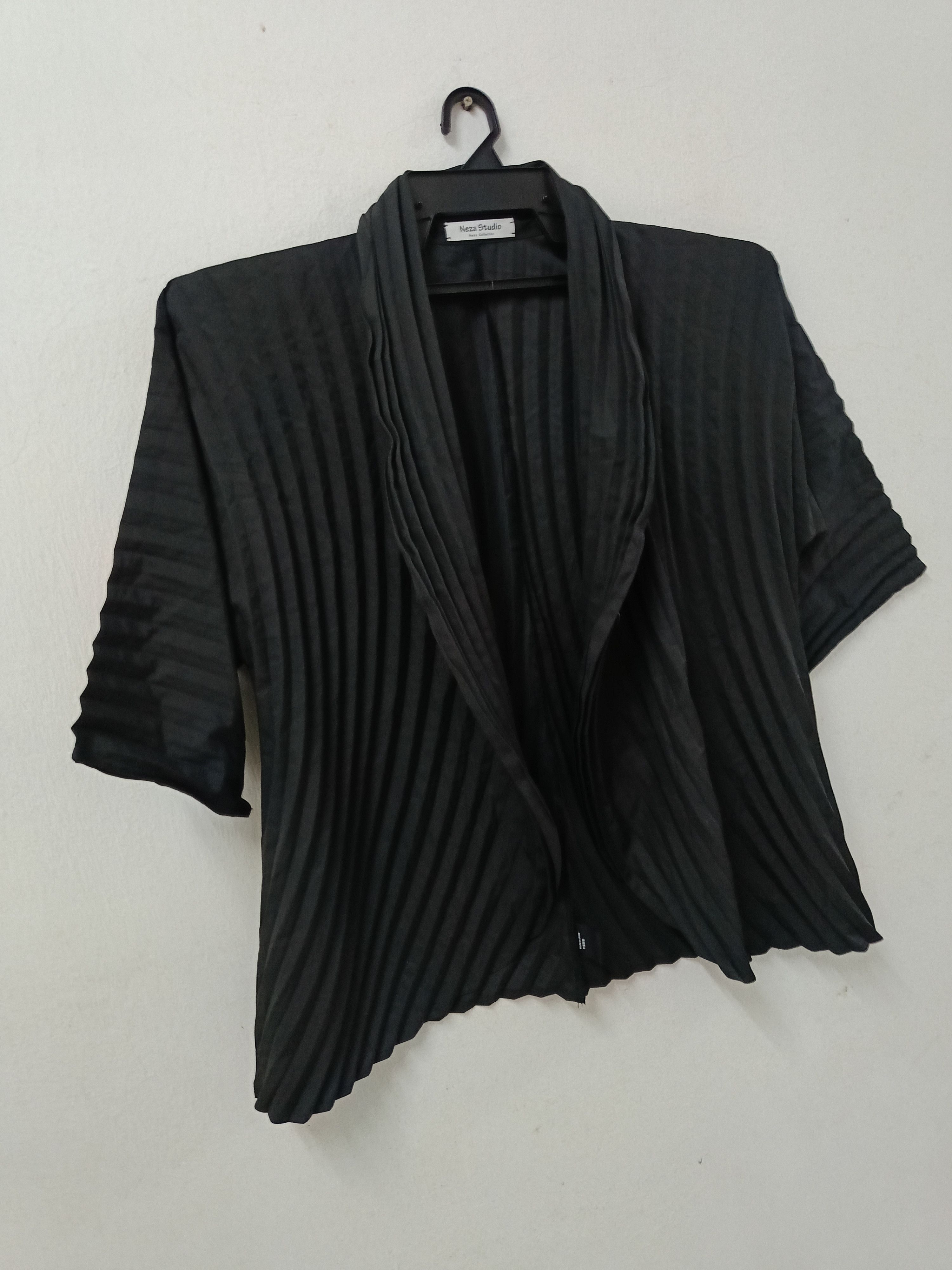 Designer × If Six Was Nine × Pleats Please Issey Miyake Pleated Jacket Designer Neza Collection Size US L / EU 52-54 / 3 - 4 Thumbnail
