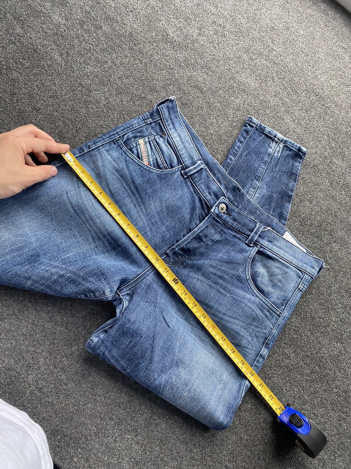 Diesel 🔥Opium Punk Diesel blue women jeans debi 31 tapered Size 31" - 8 Thumbnail