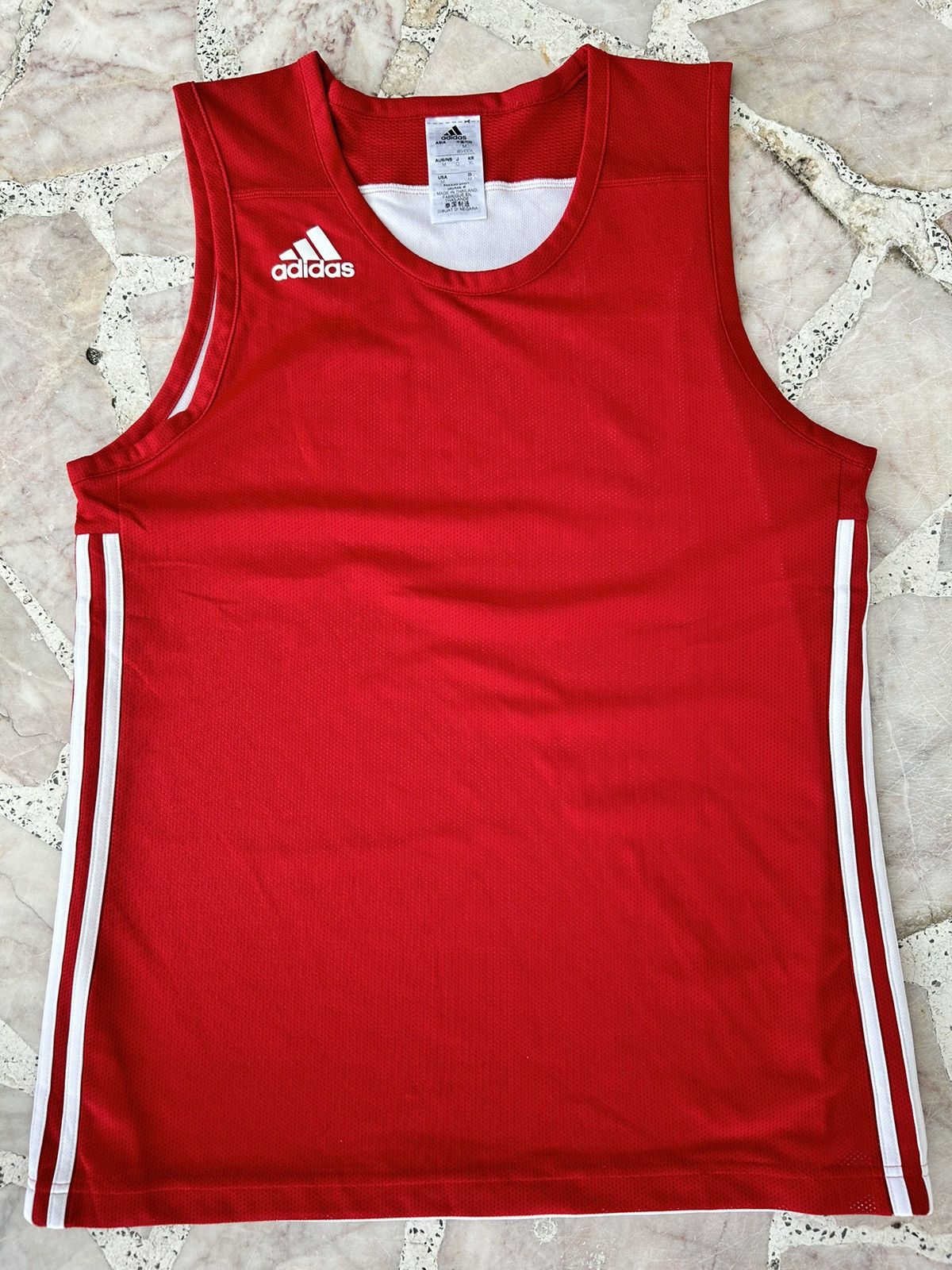 Adidas Adidas One Set Red Sleeveless Size US M / EU 48-50 / 2 - 2 Thumbnail