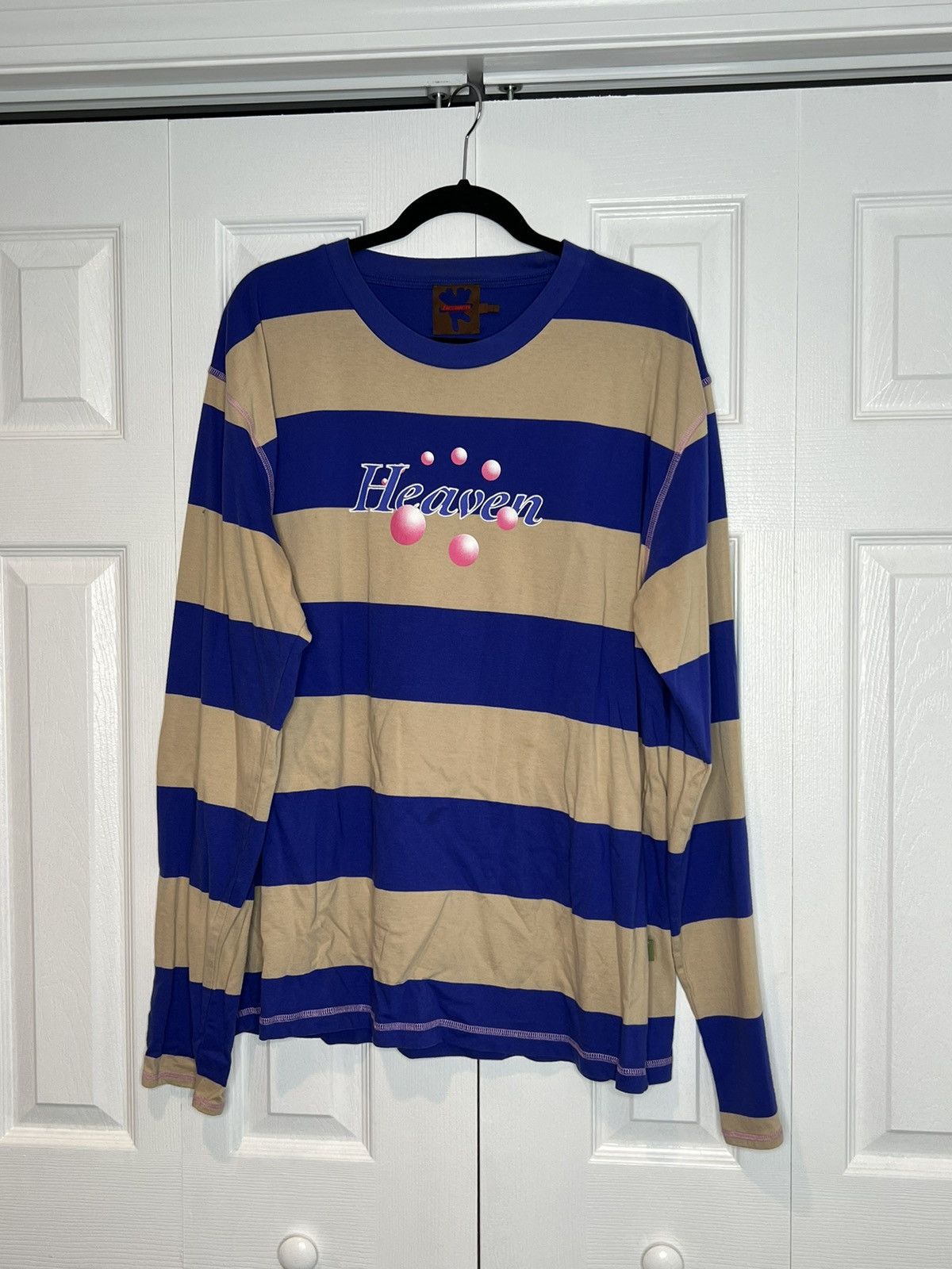 Heaven by Marc Jacobs Marc Jacobs Heaven Striped Long Sleeve Size US XL / EU 56 / 4 - 5 Thumbnail