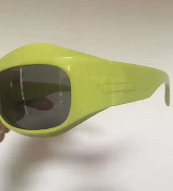Jewelry Dystopian Alien Sunglasses Retro Cyber Lime Archive Cosplay Size ONE SIZE - 4 Thumbnail