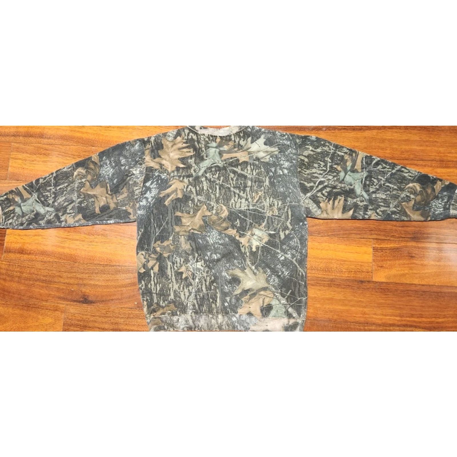 Jerzees VINTAGE Mossy Oak Break Up Camo Sweatshirt Mens L Large Jerzees Pullover Knit Crew Neck Sweatshirt Size US L / EU 52-54 / 3 - 7 Thumbnail