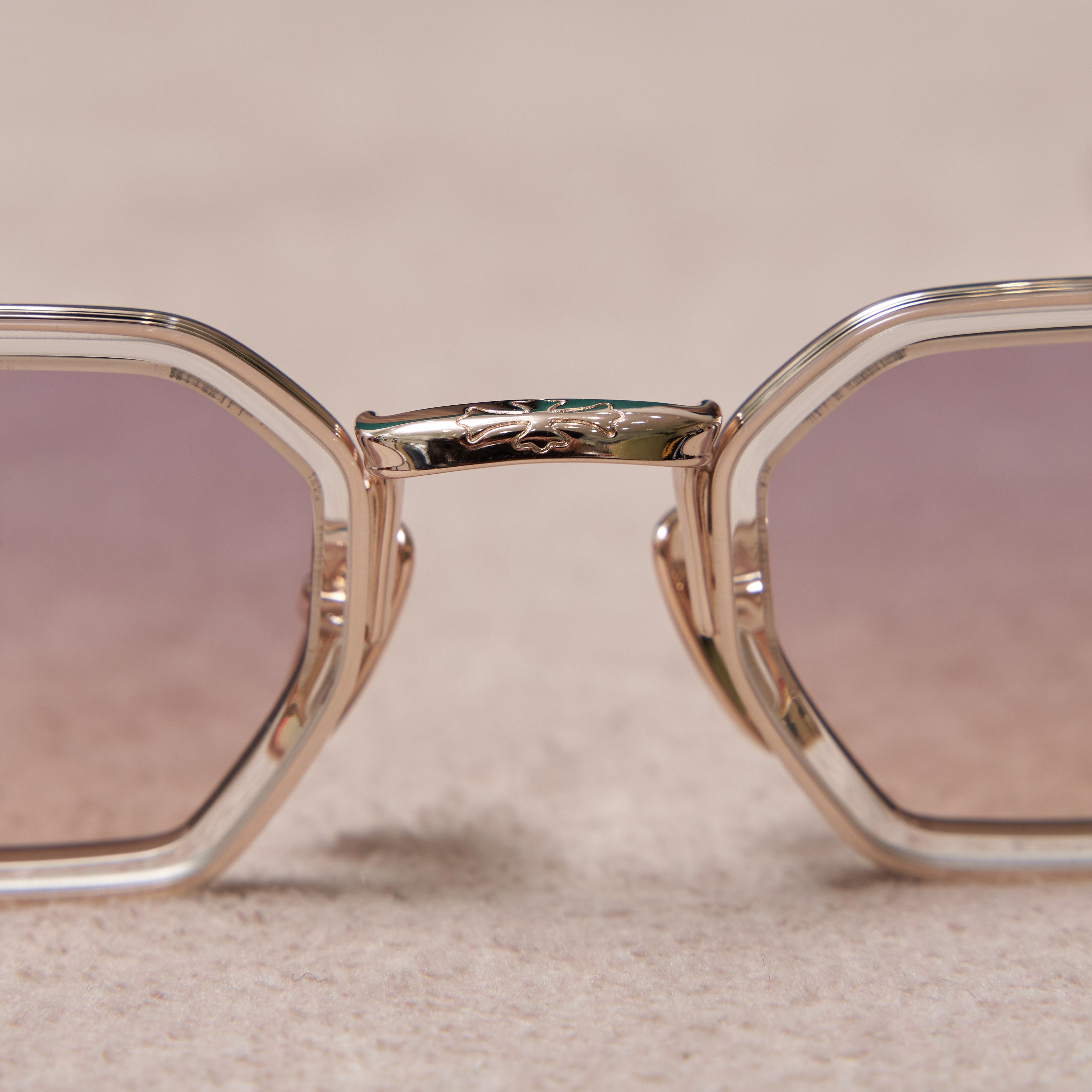 Chrome Hearts CHROME HEARTS STYLIDA CRYSTAL/GOLD PLATED SUN Size ONE SIZE - 2 Thumbnail