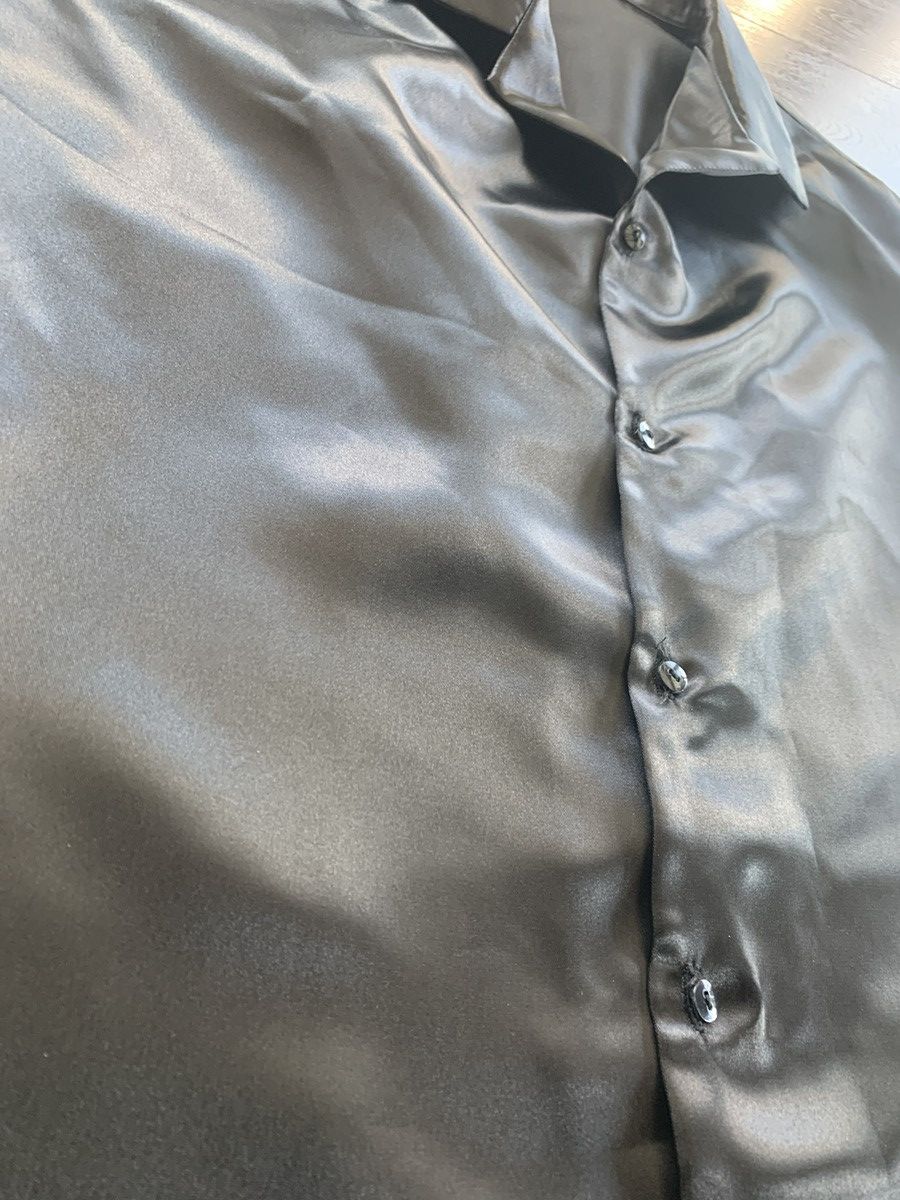 Designer × Handmade Handmade Black Button Up Shirt Size US M / EU 48-50 / 2 - 3 Thumbnail