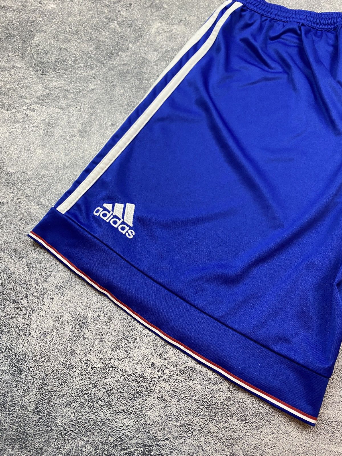 Adidas × Chelsea Soccer Shorts from Chelsea’s 2015/2016 kit Size US 32 / EU 48 - 8 Thumbnail