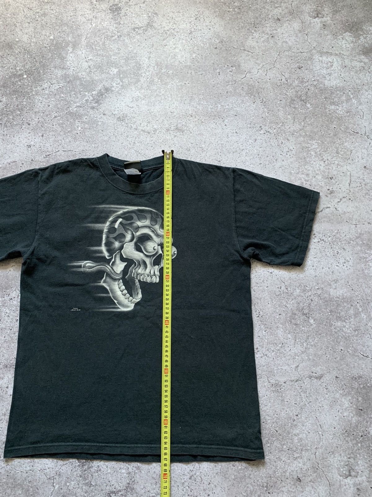 Liquid Blue 2000 Skull "Shut Up And Ride" Biker T-Shirt Size US M / EU 48-50 / 2 - 10 Thumbnail